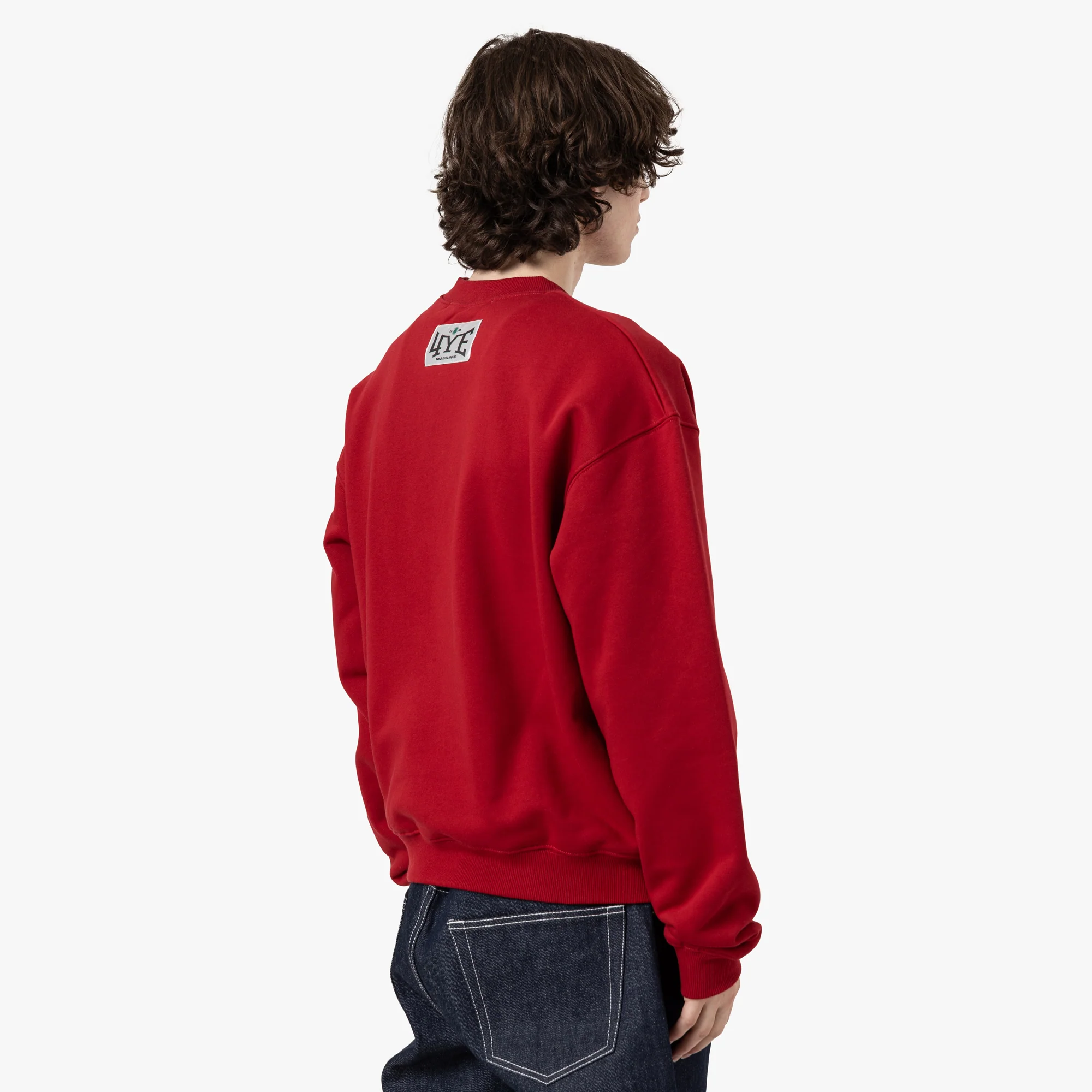 4YE Old Harbour Crewneck / Red - Image 3