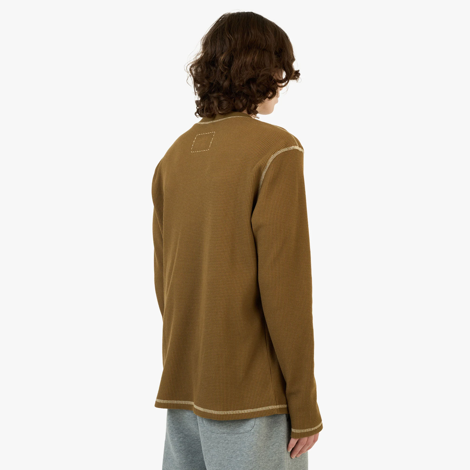4YE Signature Waffle Top Brown / Cream - Image 3