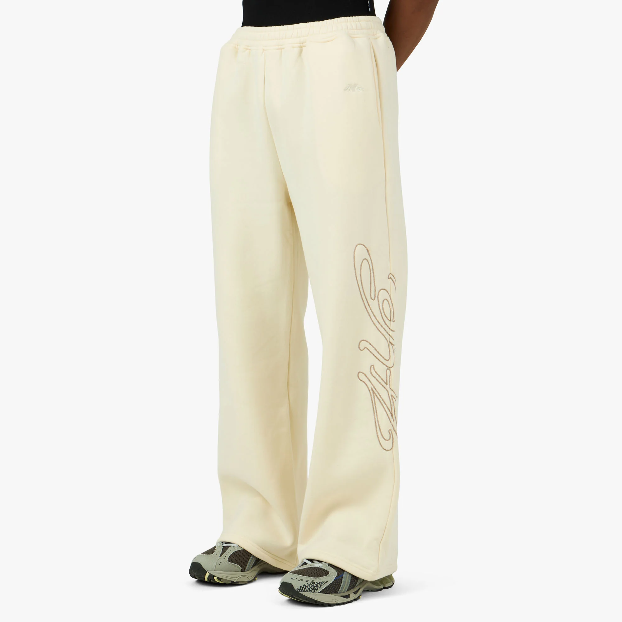 4YE Signature Wide Pant Ivory / Black - Image 2