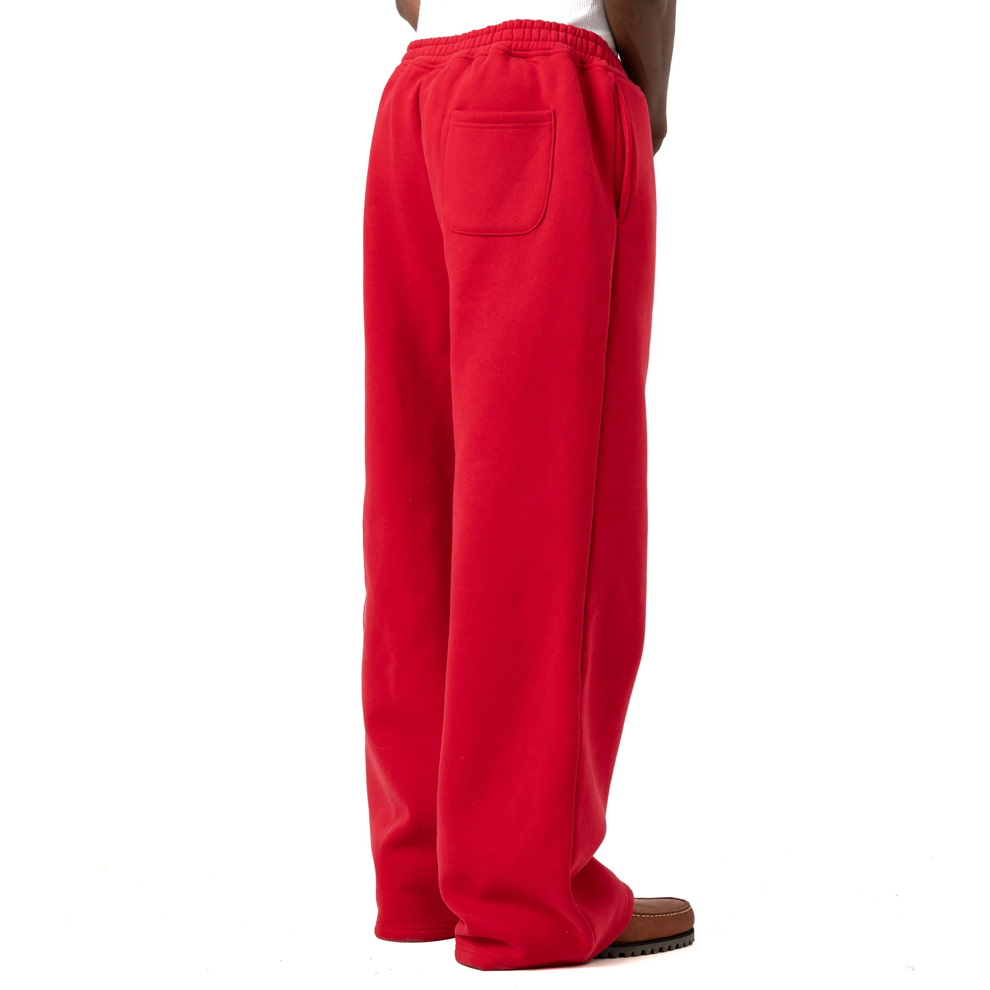 4YE Signature Wide Pant / Red / White - Image 3