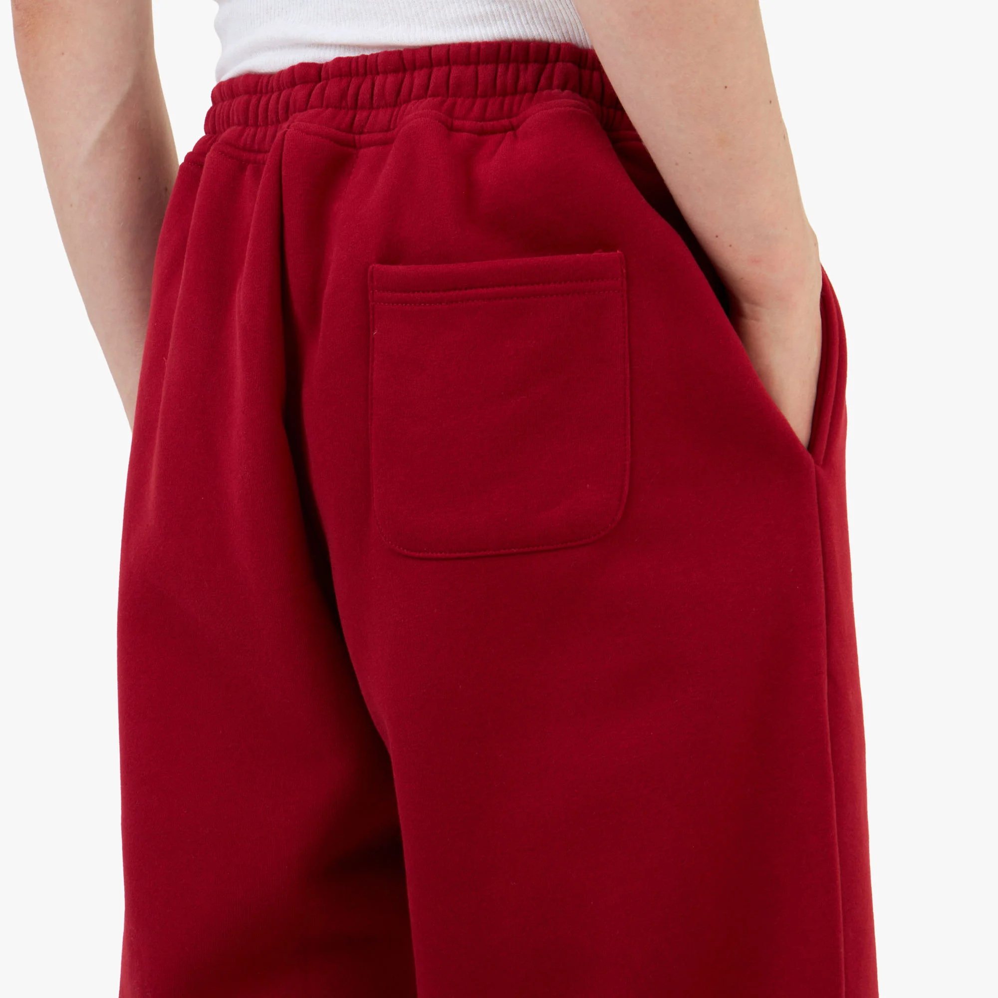 4YE Signature Zip Wide Pant Red / Black - Image 5