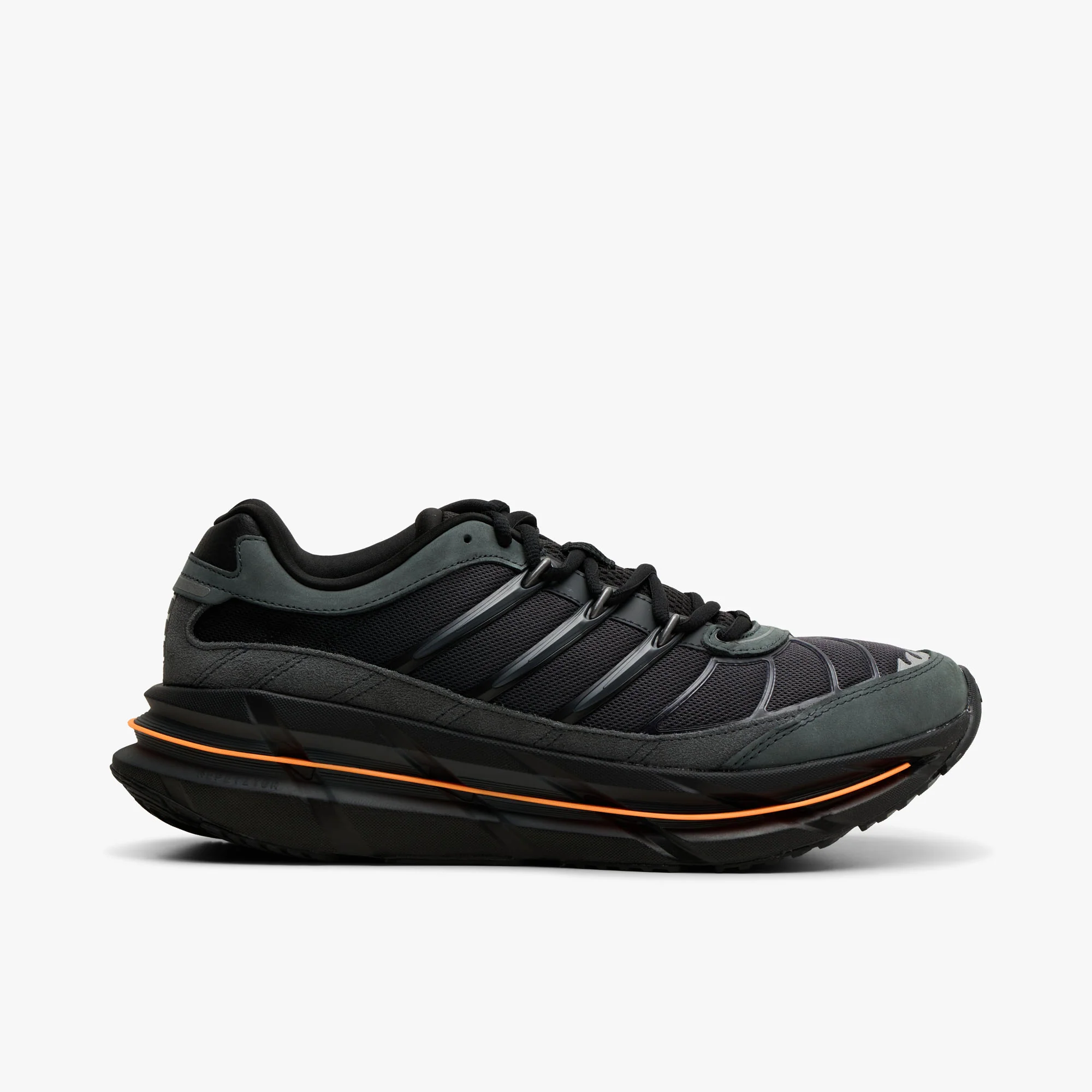adidas Adistar HRMY Carbon / Core Black - Crew Orange