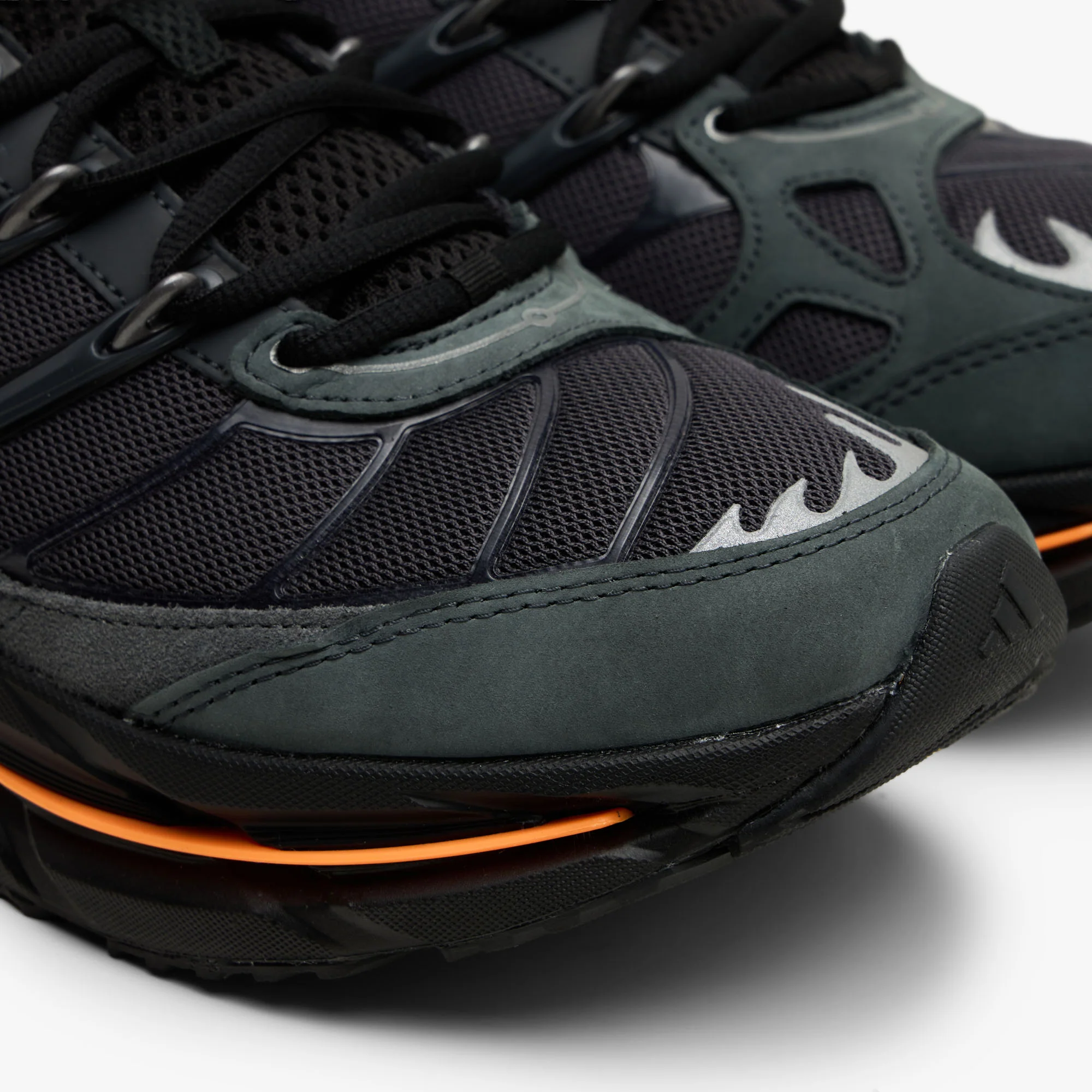 adidas Adistar HRMY Carbon / Core Black - Crew Orange - Image 6