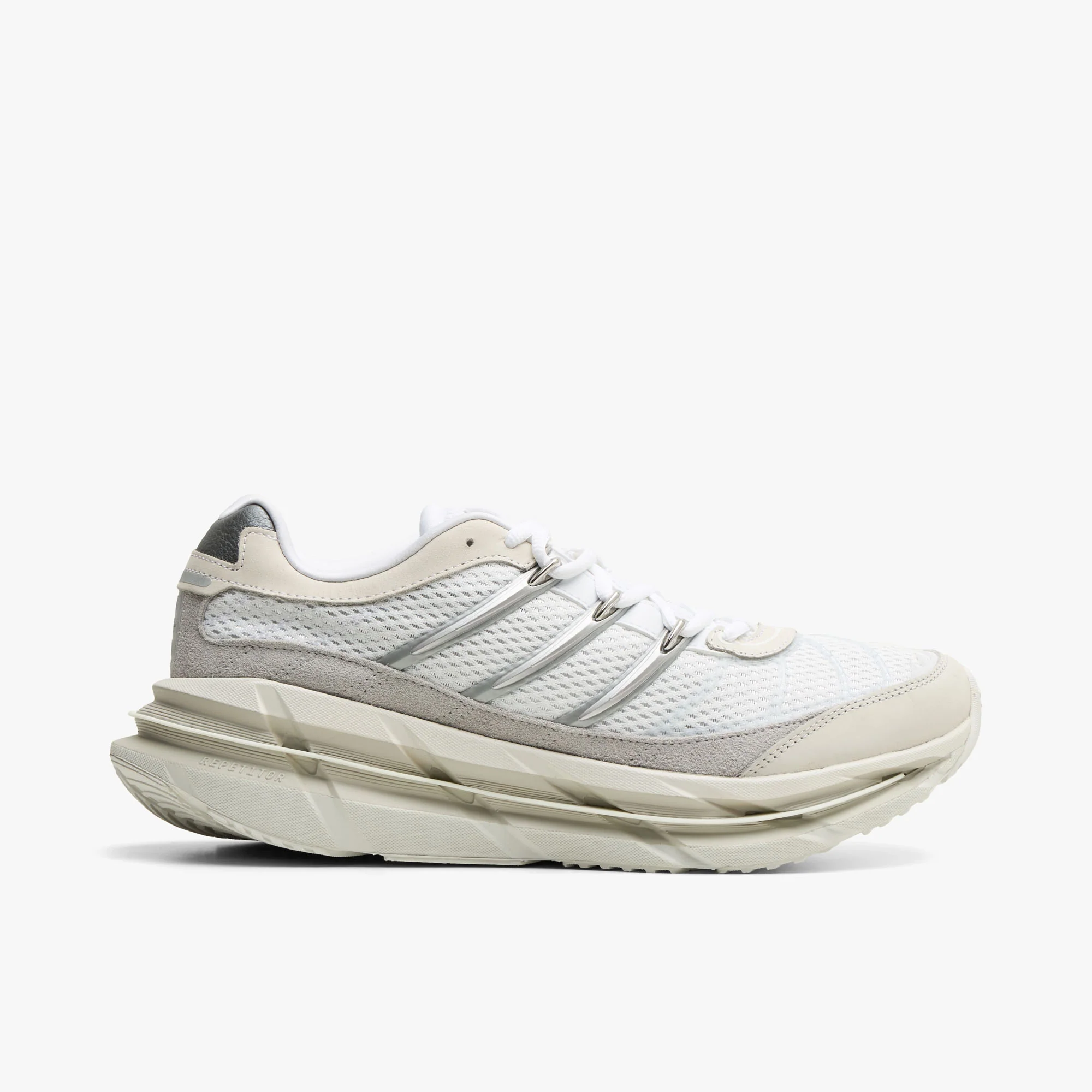 adidas Adistar HRMY Ftwr White / Matte Silver - Silver Met.