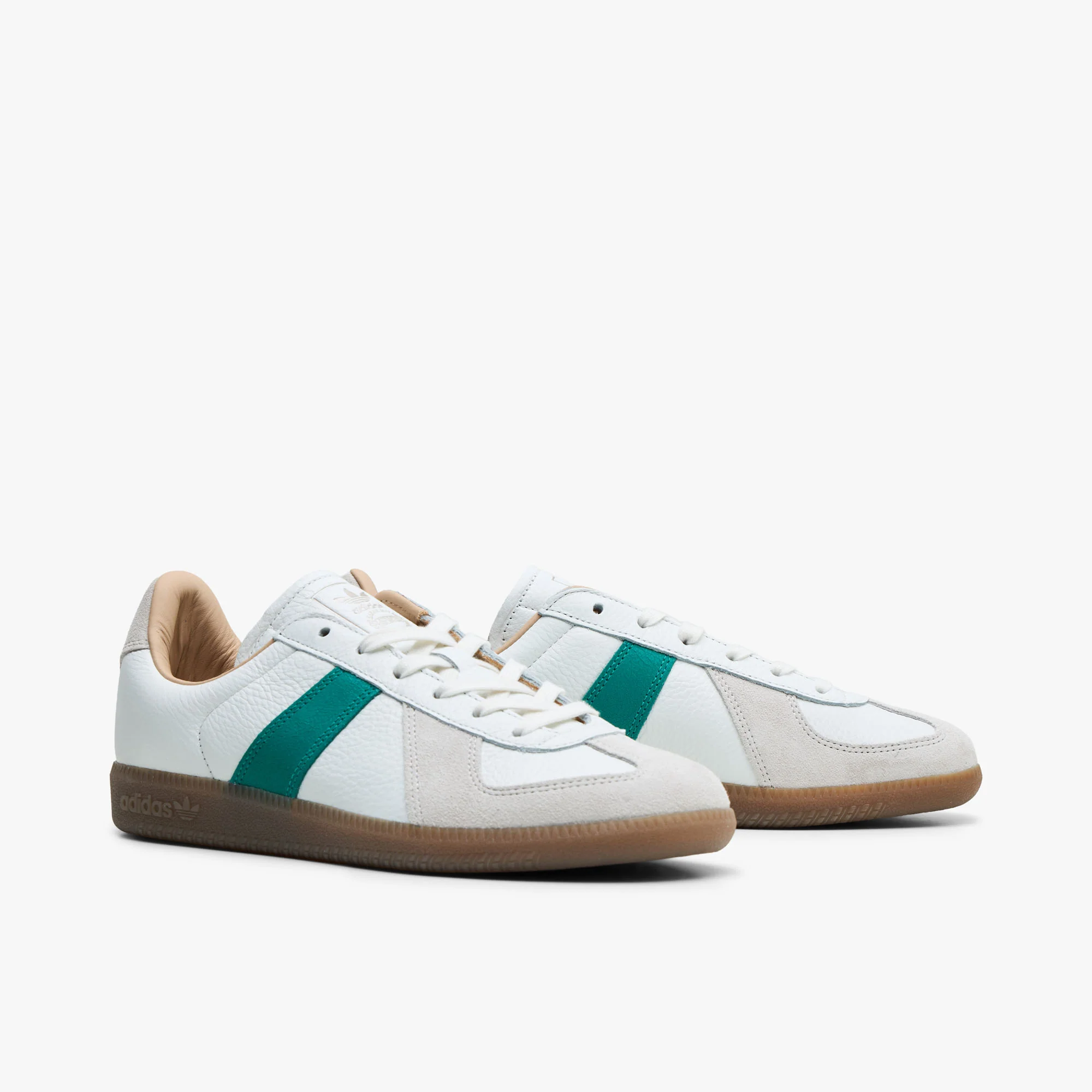 adidas BW Army Core White / Power Green - Gum - Image 3