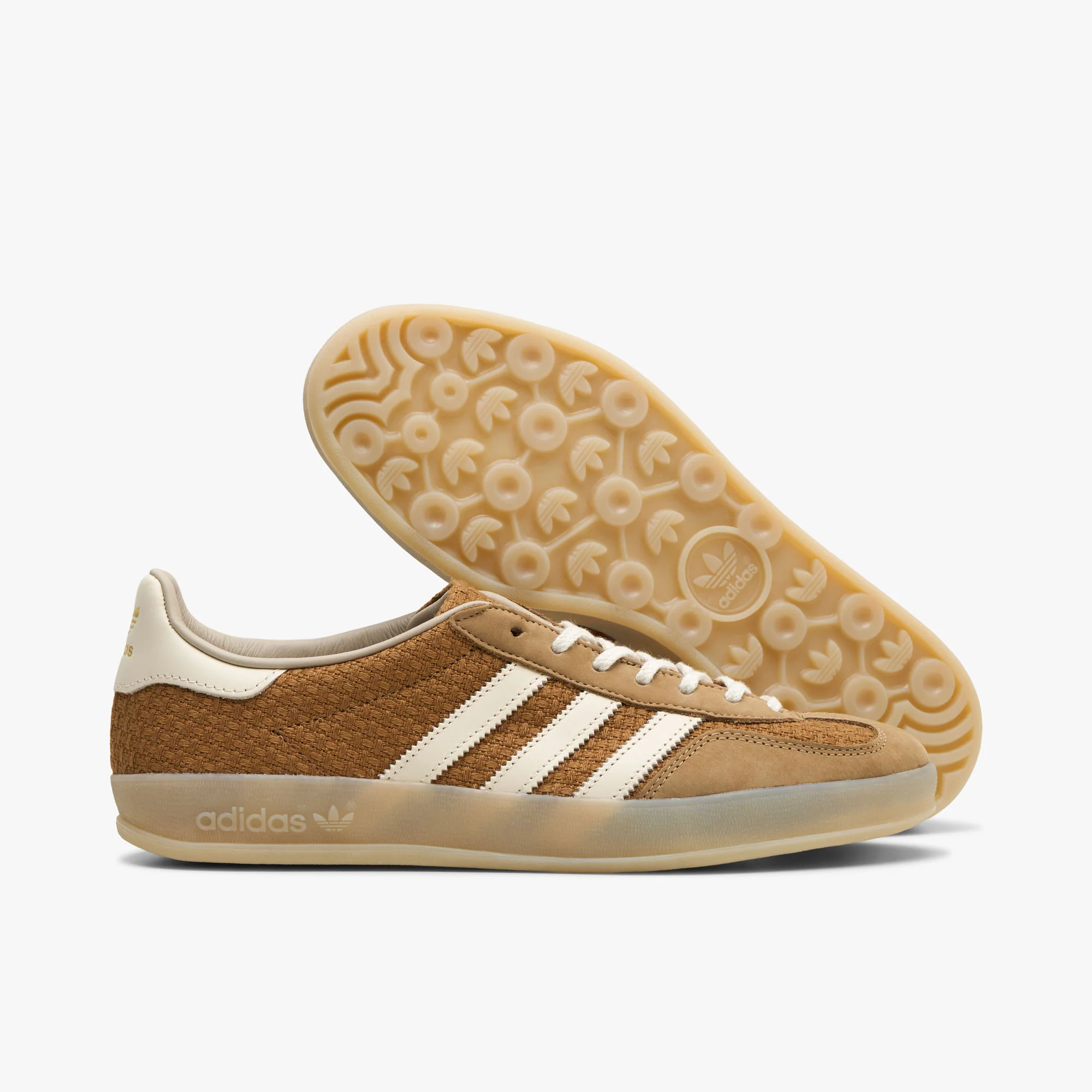 adidas Originals Gazelle Indoor Brown Desert / Wonder White - Magic Beige - Image 2