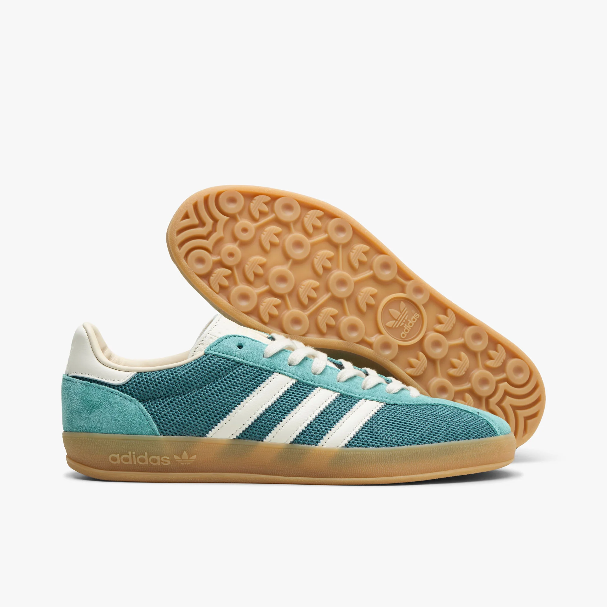 adidas Originals Gazelle Indoor Pro Preloved Teal / Off White - Warm Sandstone - Image 2