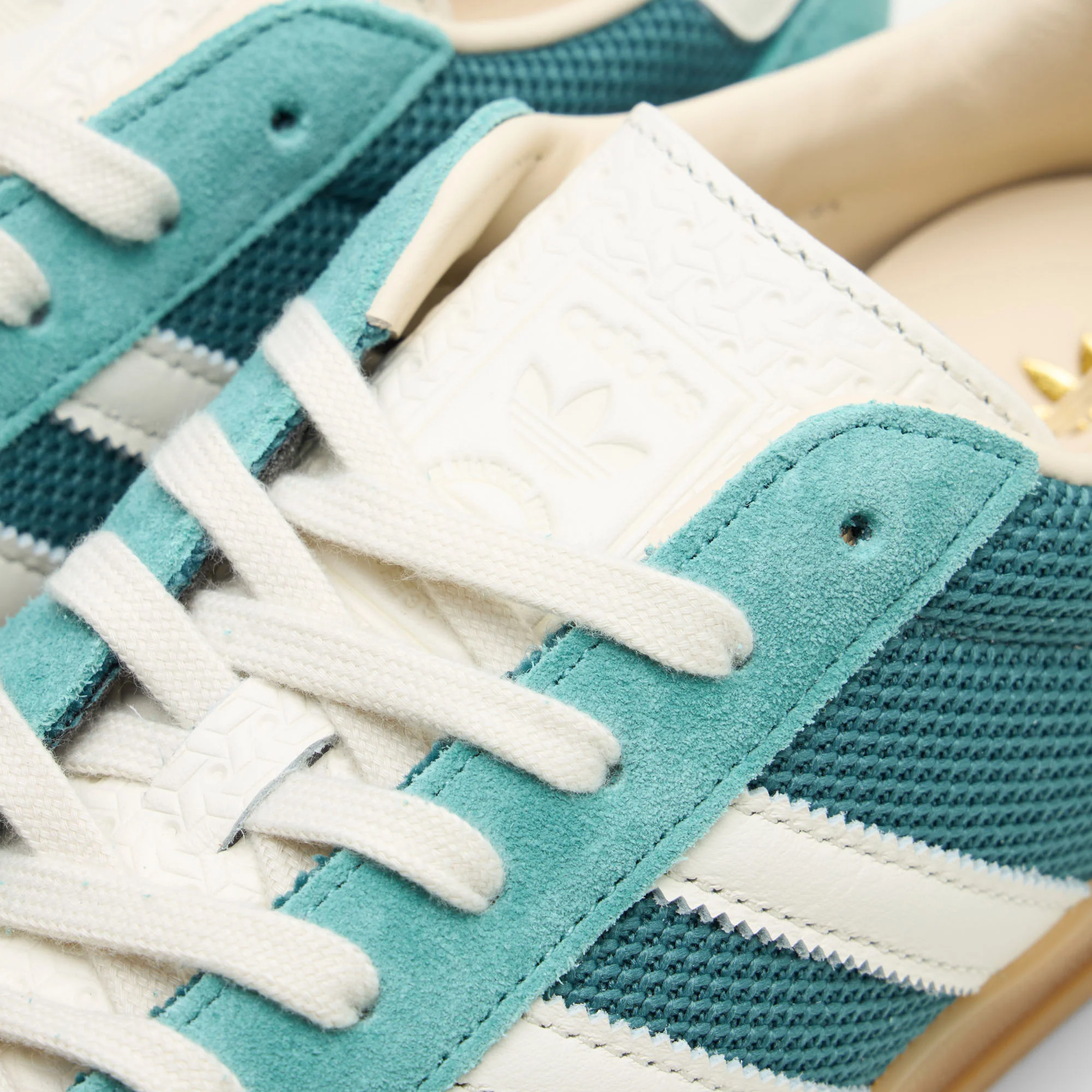adidas Originals Gazelle Indoor Pro Preloved Teal / Off White - Warm Sandstone - Image 6