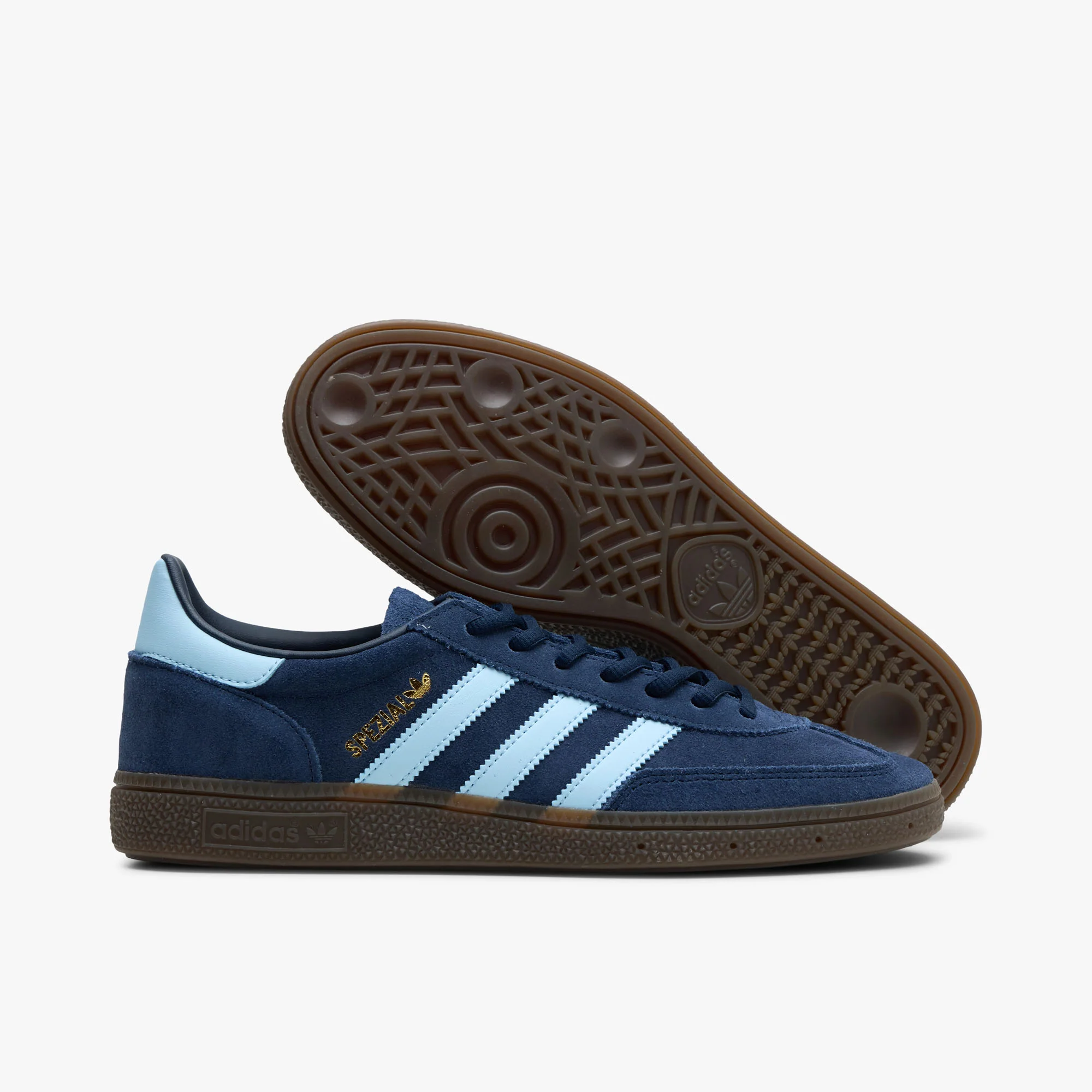 adidas Originals Handball Spezial Collegiate Navy / Clear Sky - Gum - Image 2