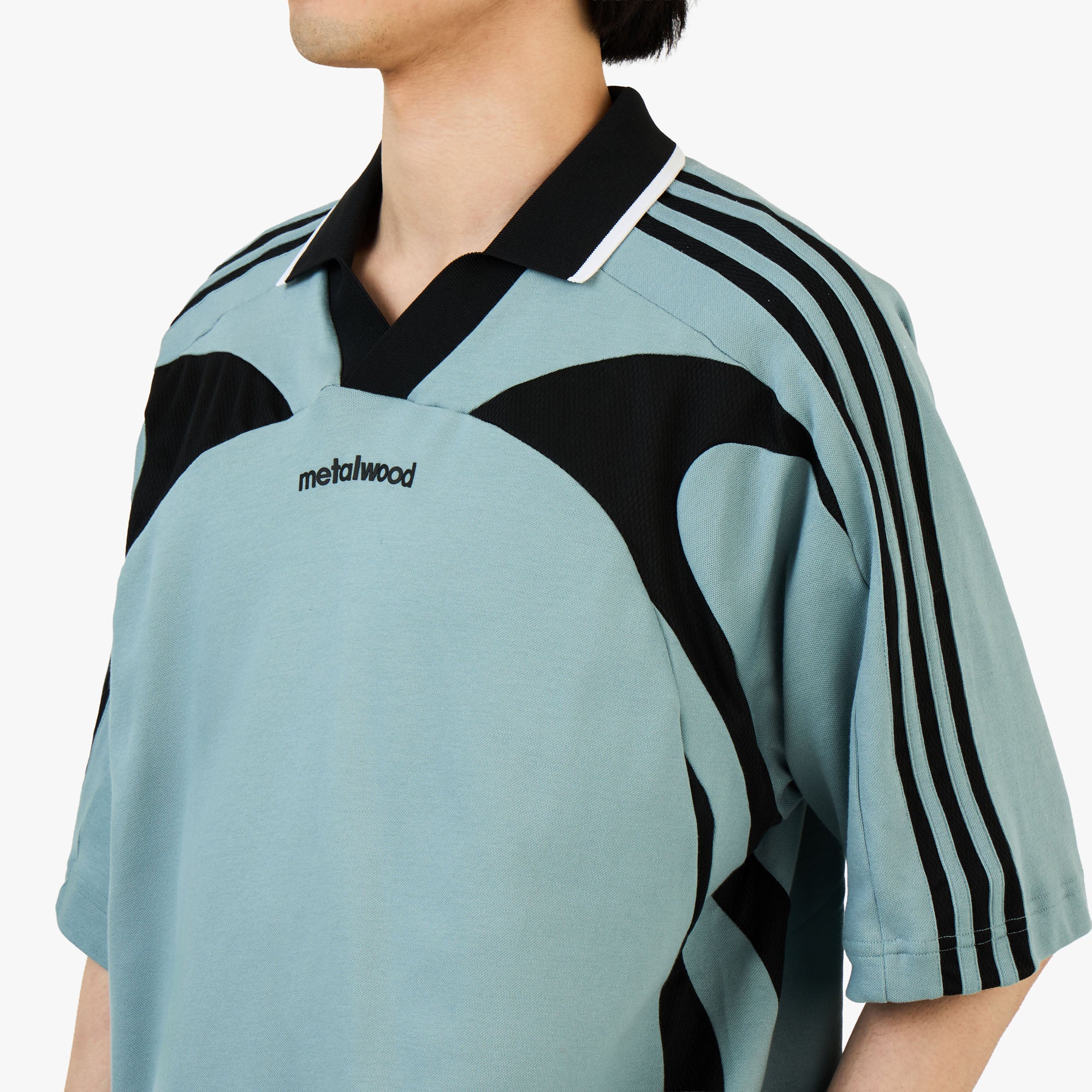 adidas Originals x Metalwood Polo / Green Earth - Image 4