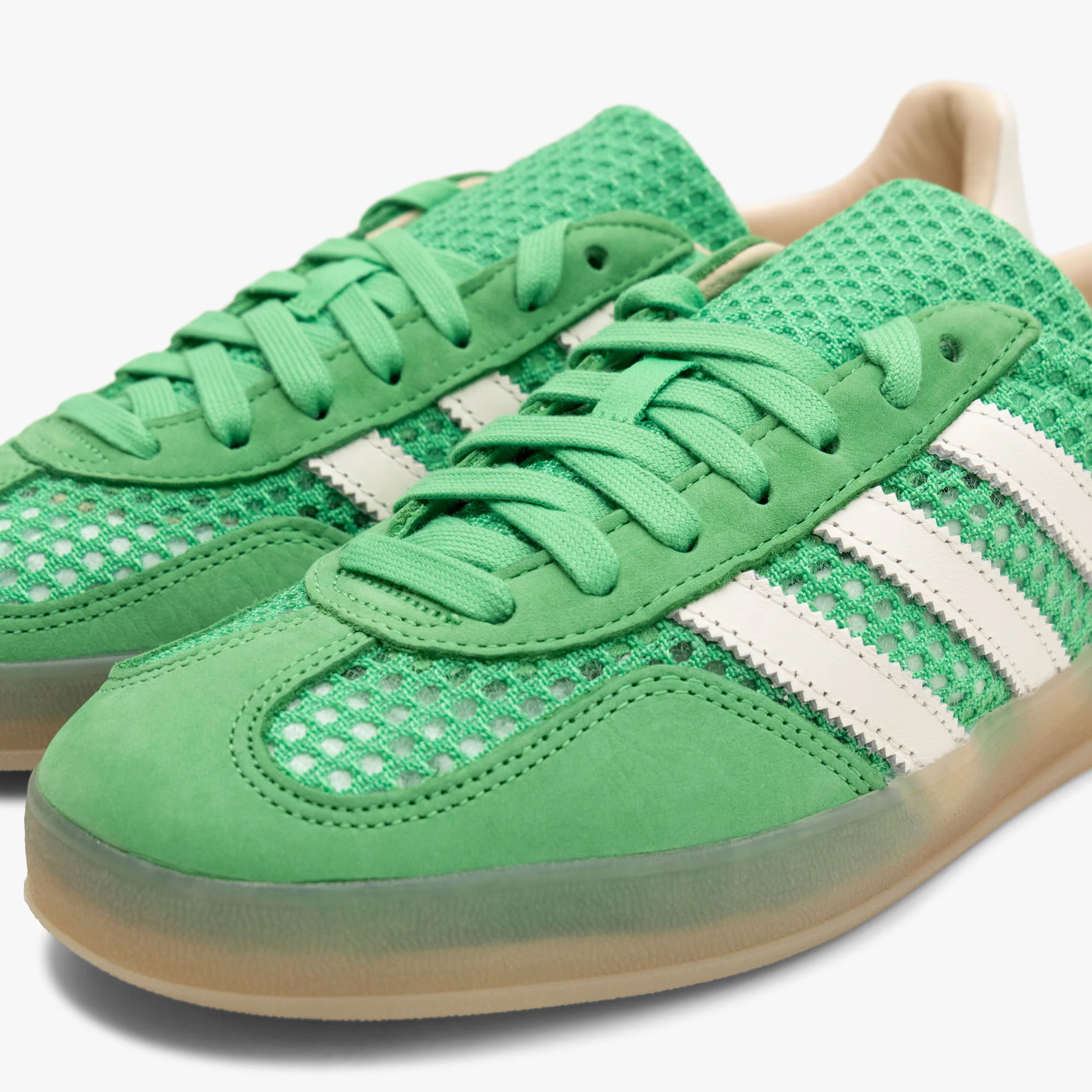adidas Originals Gazelle Indoor Energy Green / Off White - Magic Beige - Image 7
