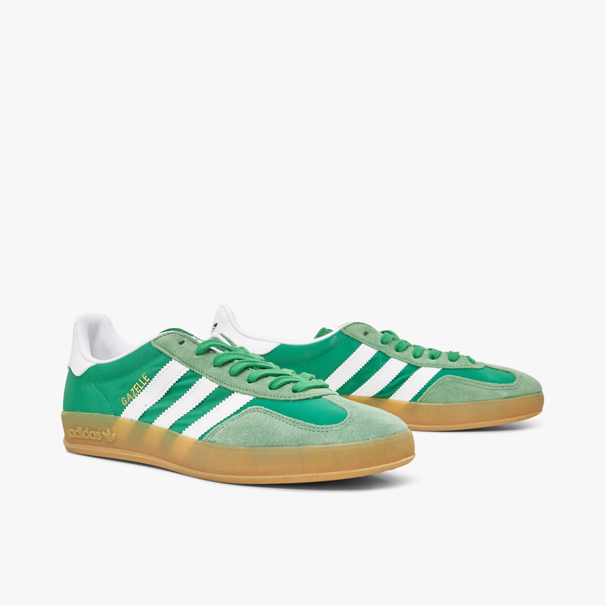 adidas Originals Gazelle Indoor Green / Fwtr White - Hazy Green - Image 3