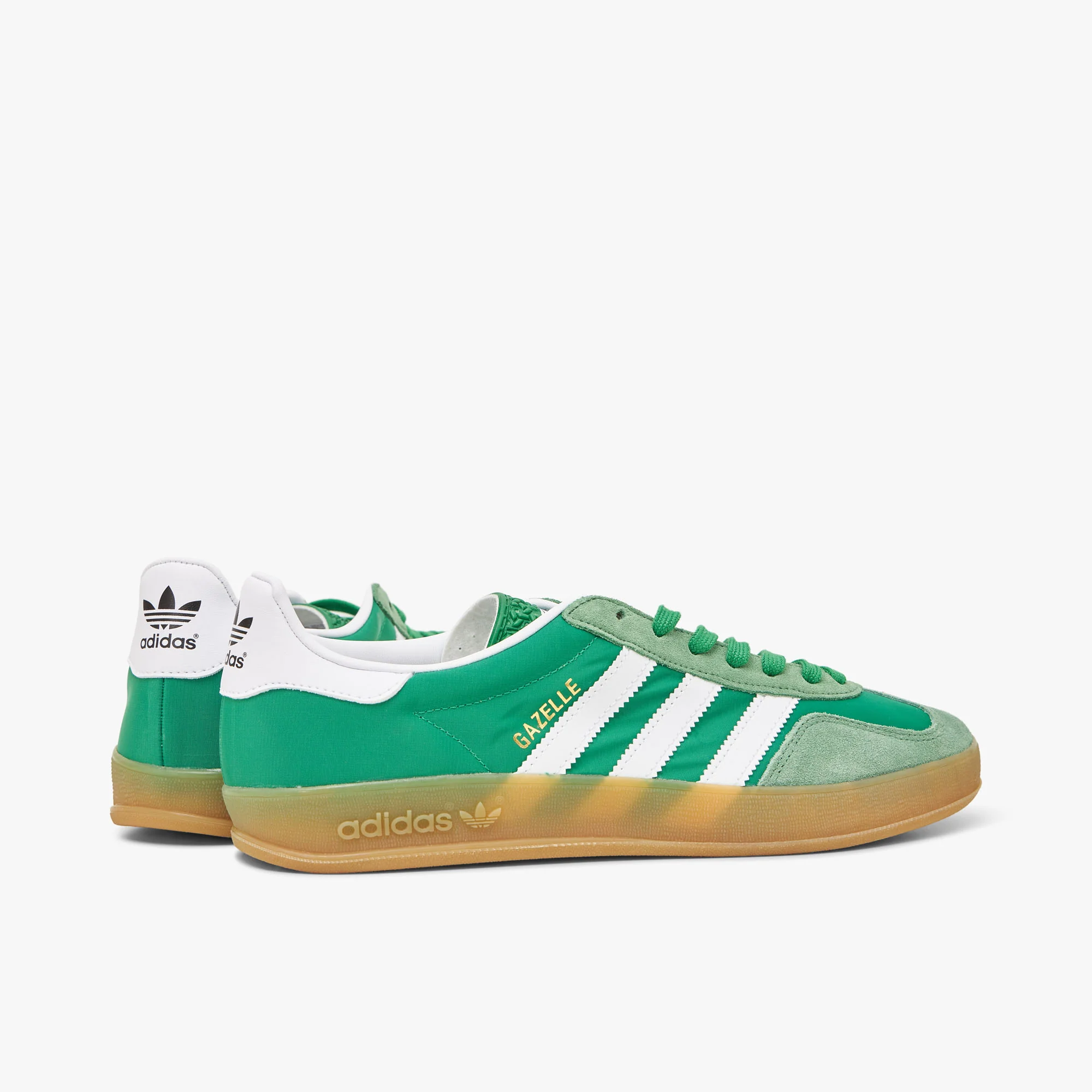 adidas Originals Gazelle Indoor Green / Fwtr White - Hazy Green - Image 4