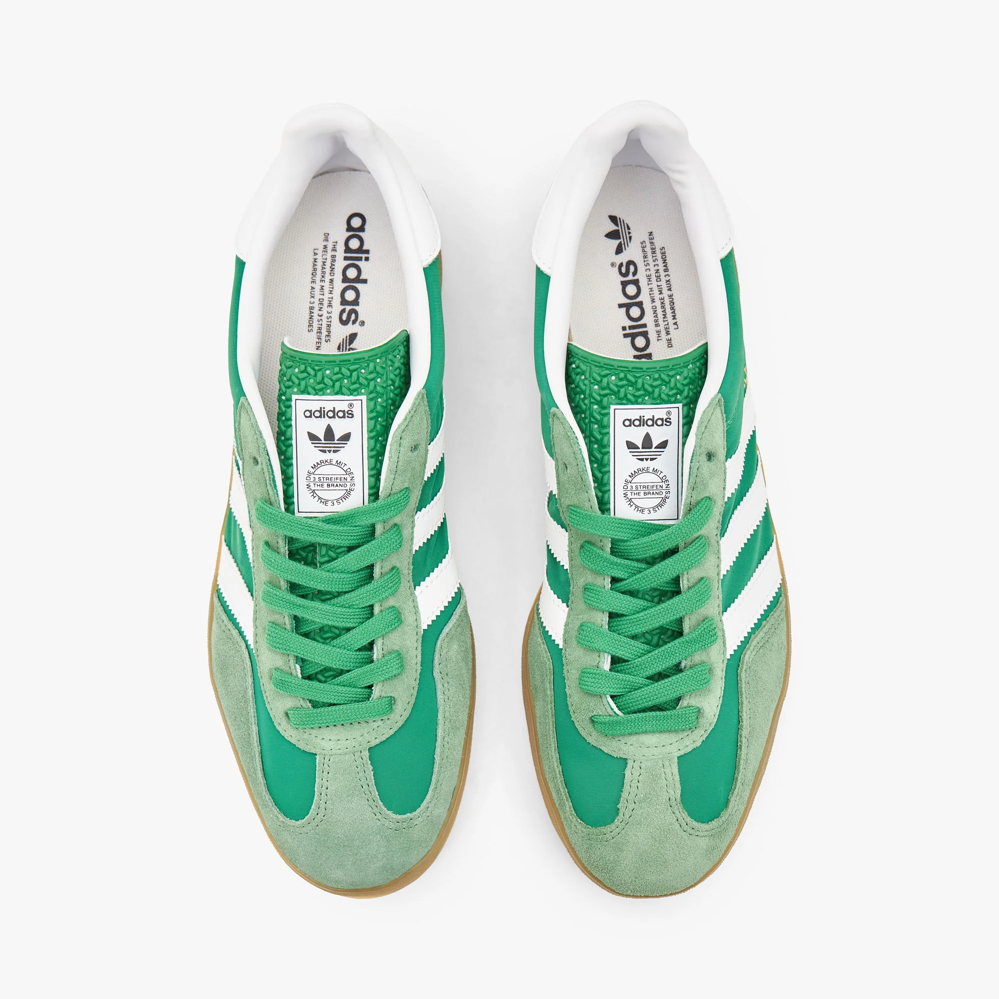 adidas Originals Gazelle Indoor Green / Fwtr White - Hazy Green - Image 5