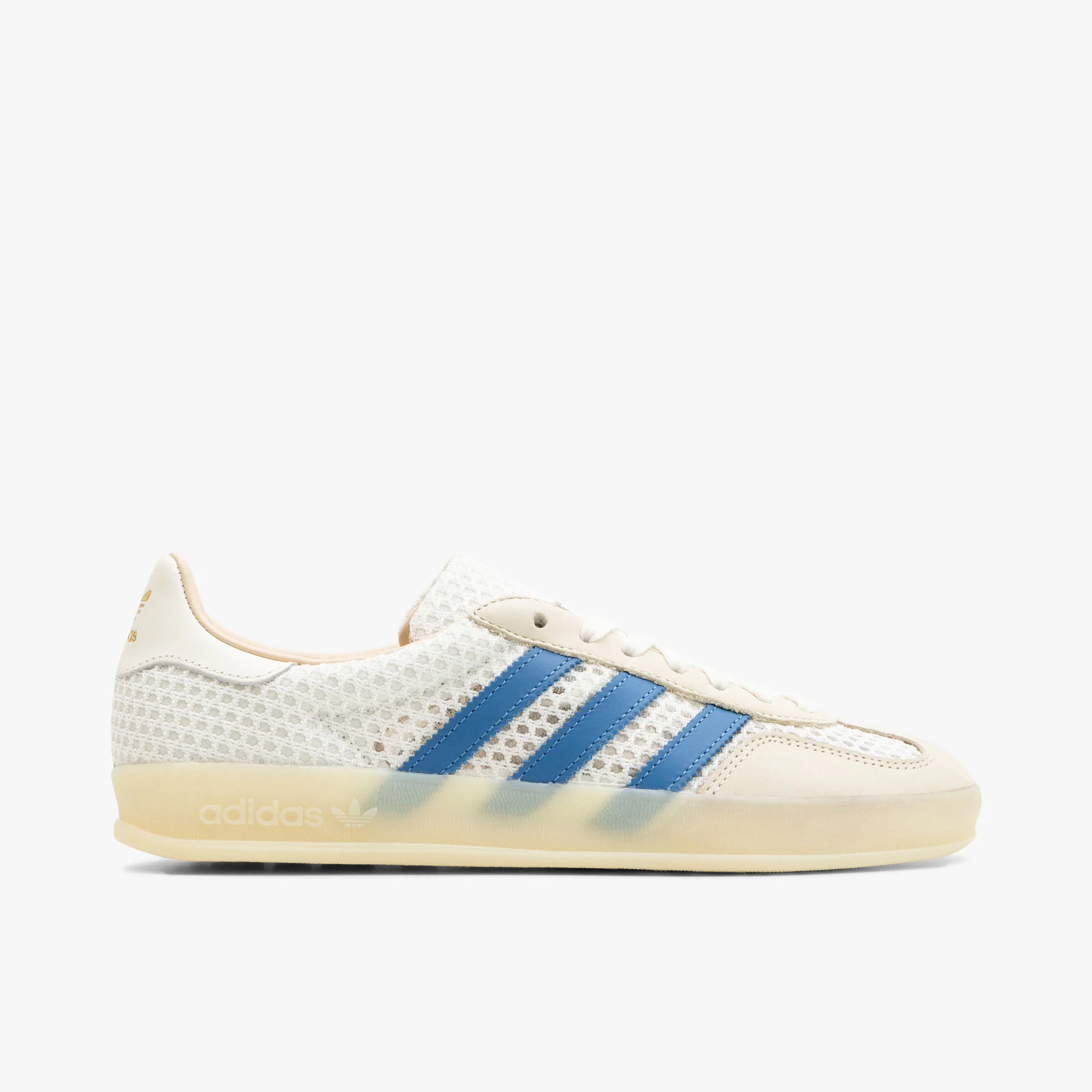 adidas Originals Gazelle Indoor Off White / Focus Blue - Warm Vanilla