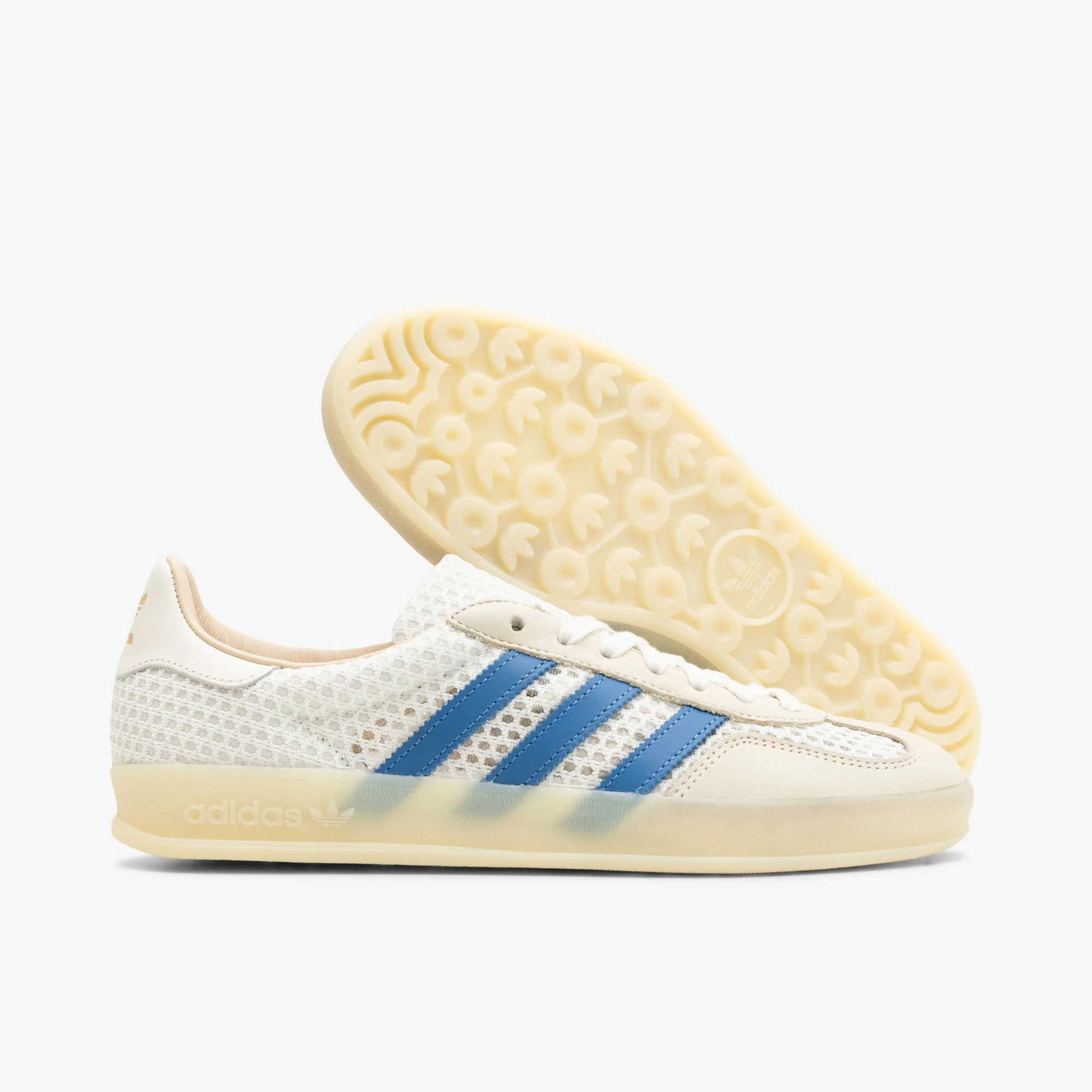 adidas Originals Gazelle Indoor Off White / Focus Blue - Warm Vanilla - Image 2