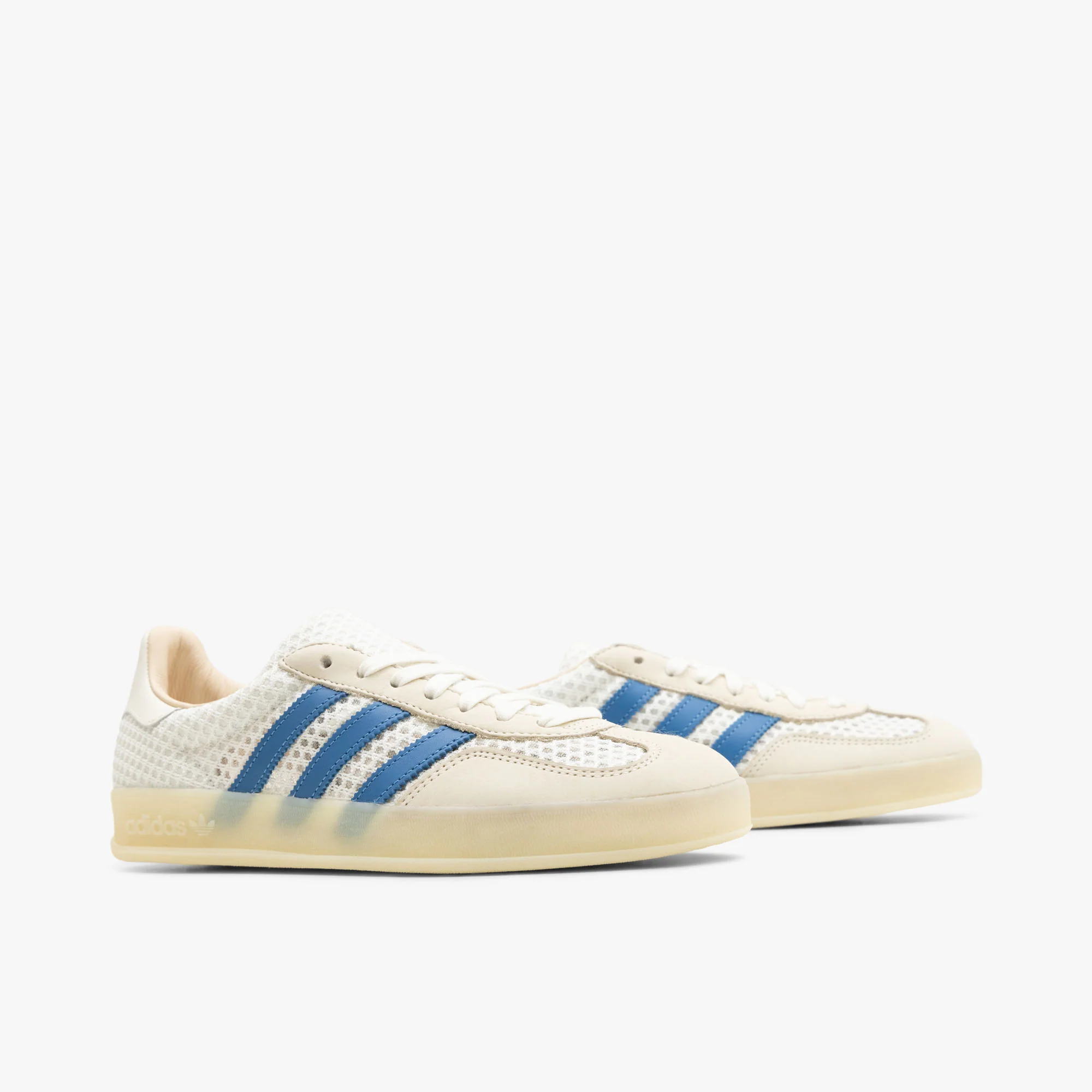 adidas Originals Gazelle Indoor Off White / Focus Blue - Warm Vanilla - Image 4