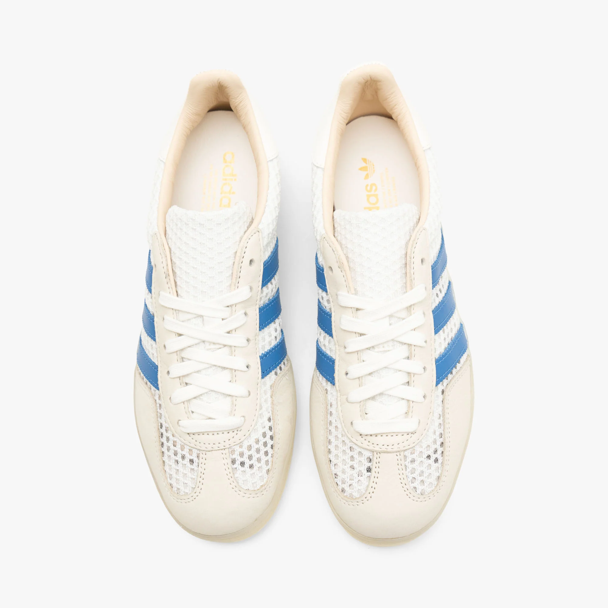 adidas Originals Gazelle Indoor Off White / Focus Blue - Warm Vanilla - Image 5