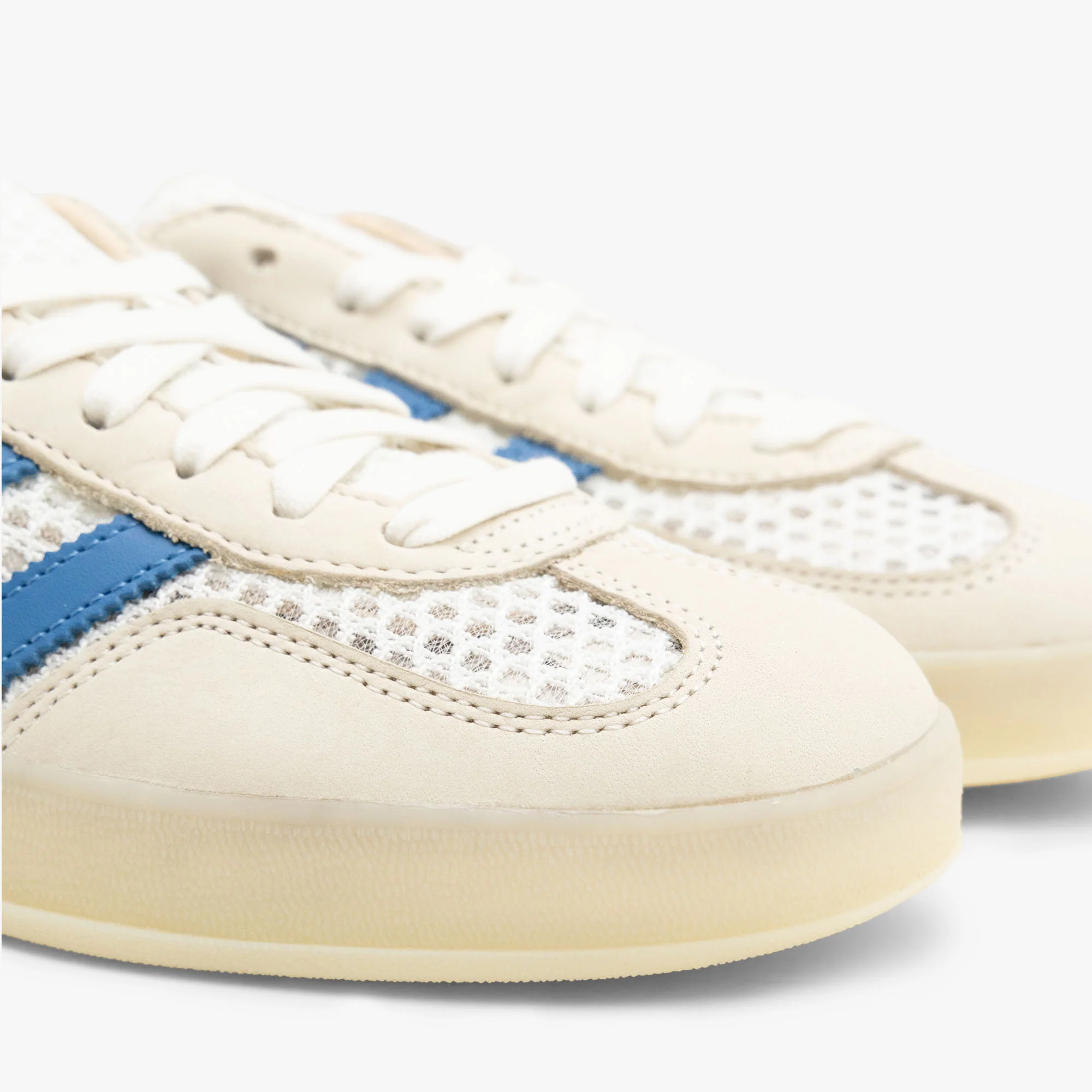 adidas Originals Gazelle Indoor Off White / Focus Blue - Warm Vanilla - Image 6