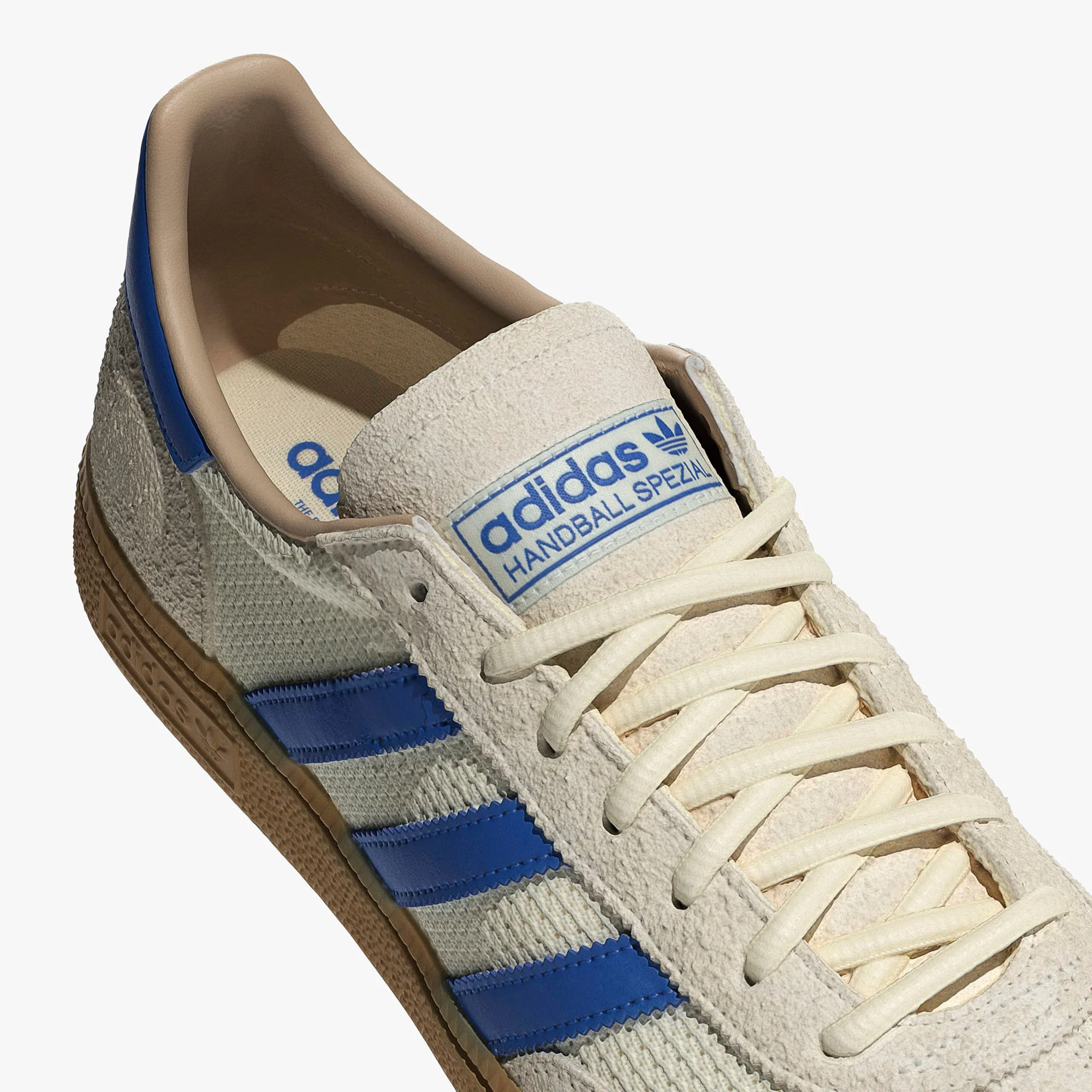 adidas Originals Handball Spezial Cream White / Blue - Image 5