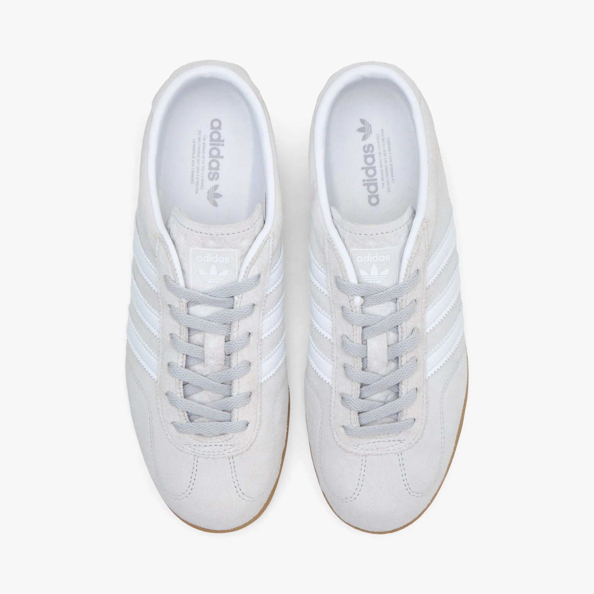 adidas Originals Women's Gazelle Lo Pro Grey Two / Cloud White - Gum - Image 5