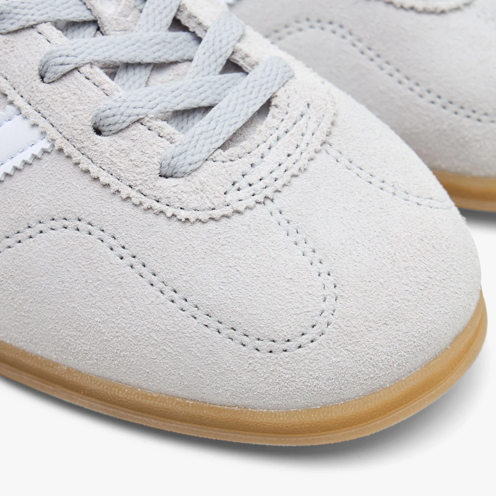 adidas Originals Women's Gazelle Lo Pro Grey Two / Cloud White - Gum - Image 6