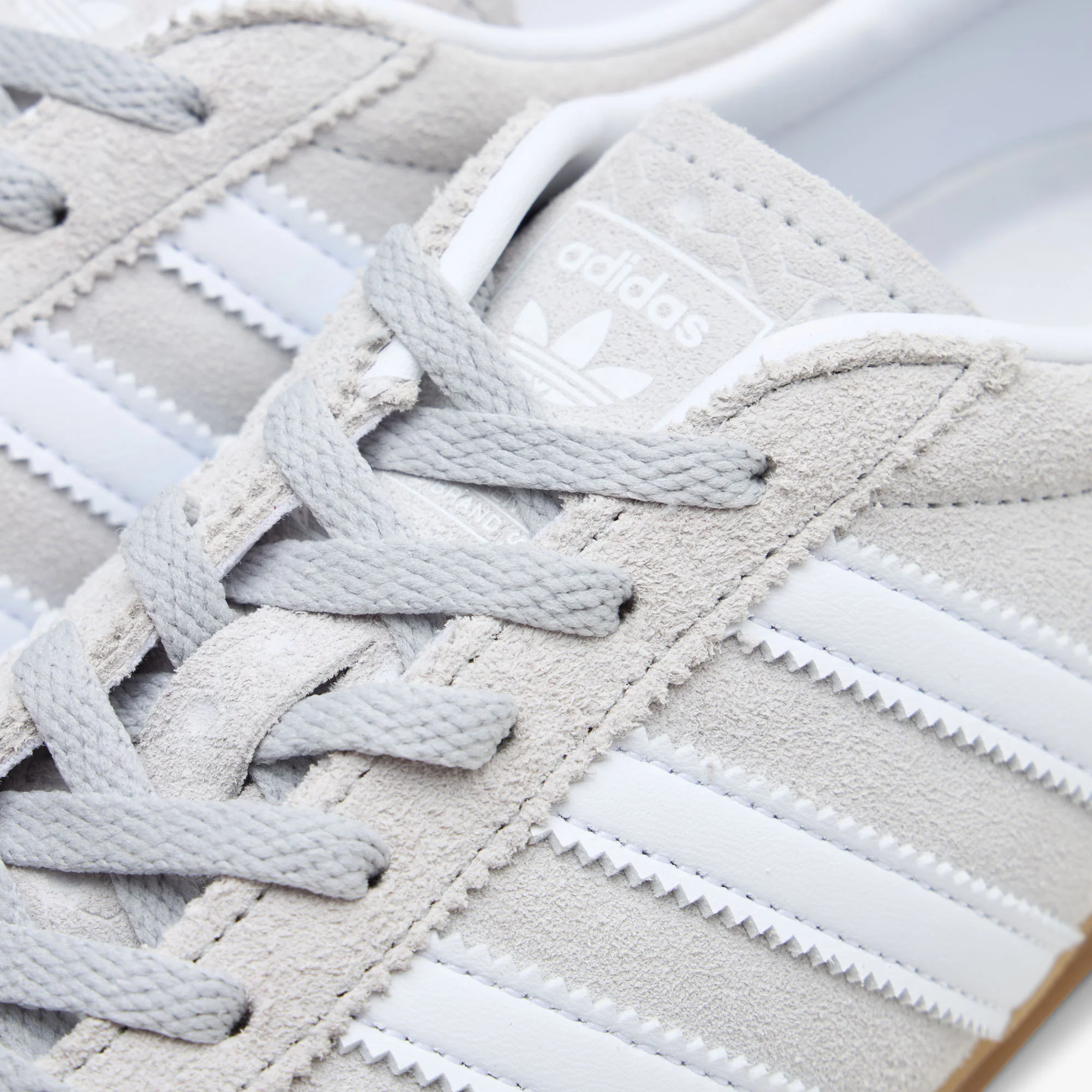adidas Originals Women's Gazelle Lo Pro Grey Two / Cloud White - Gum - Image 7