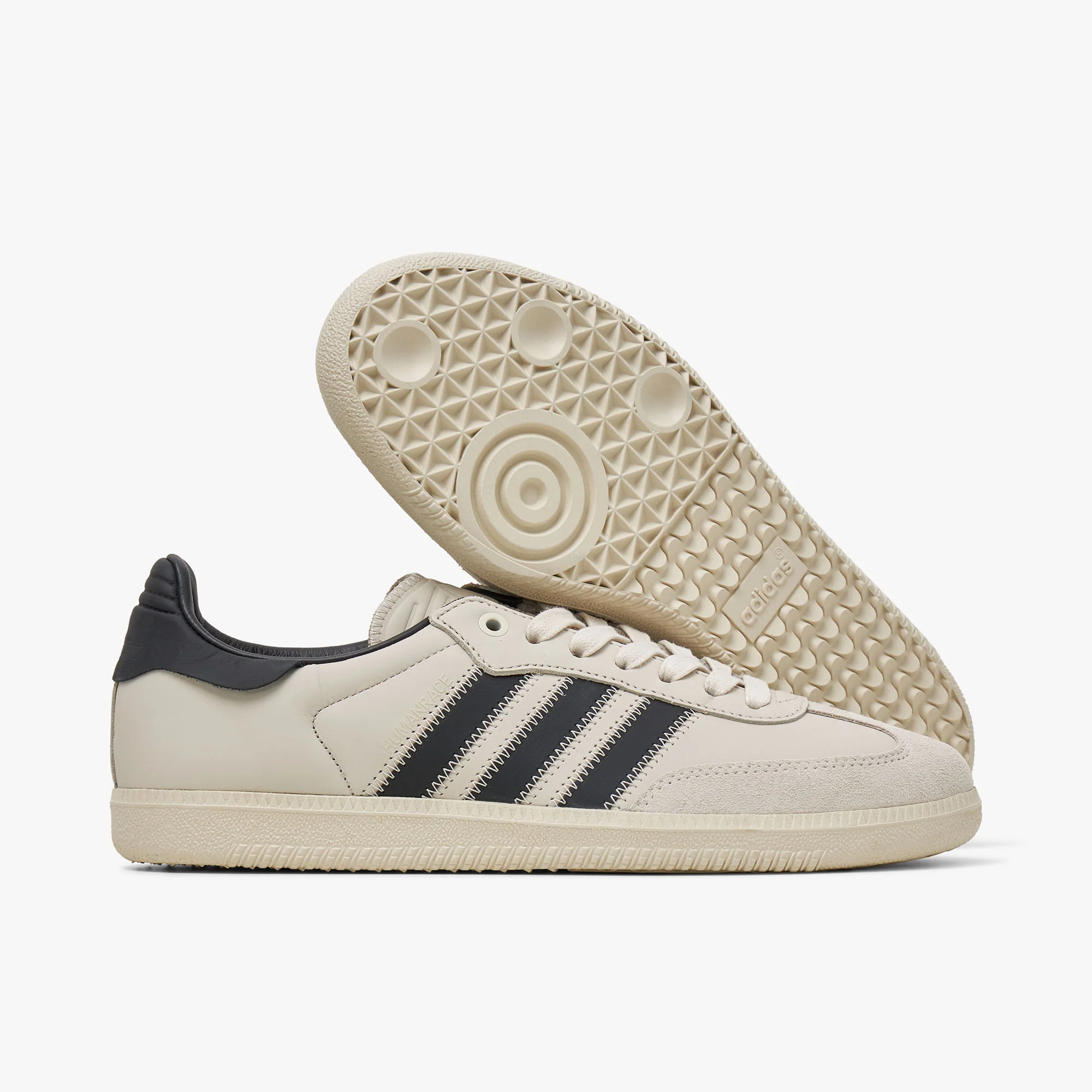 adidas Originals x Humanrace Samba Core Black / Aluminum - Image 2