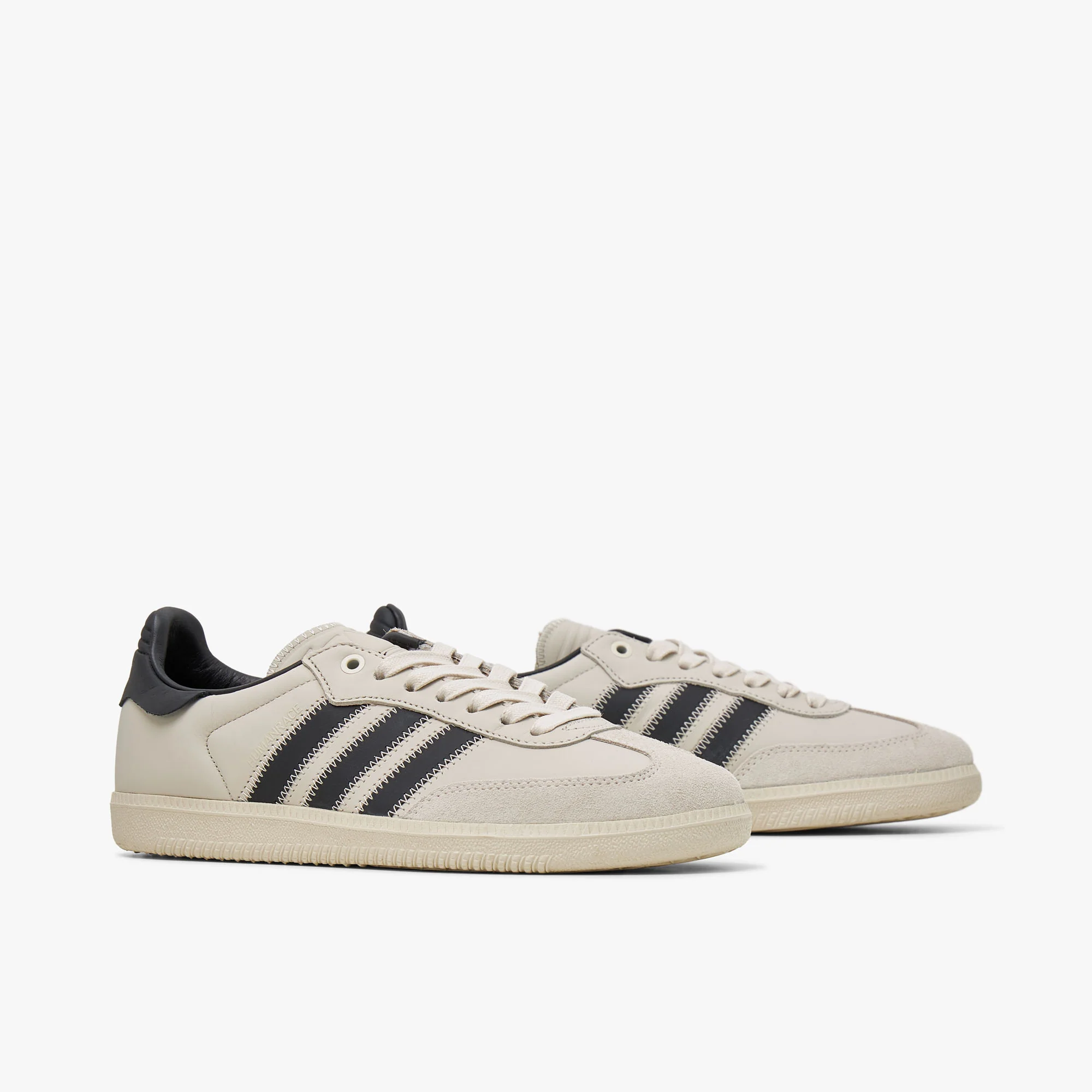 adidas Originals x Humanrace Samba Core Black / Aluminum - Image 3