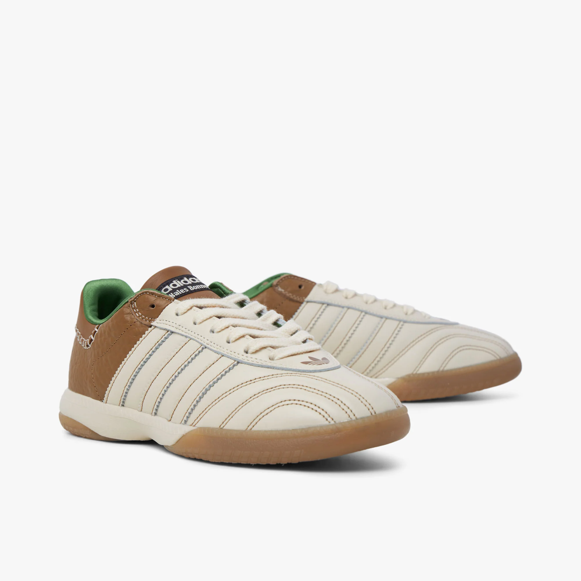 adidas Originals x Wales Bonner Samba Millennium / Wonder White - Image 3