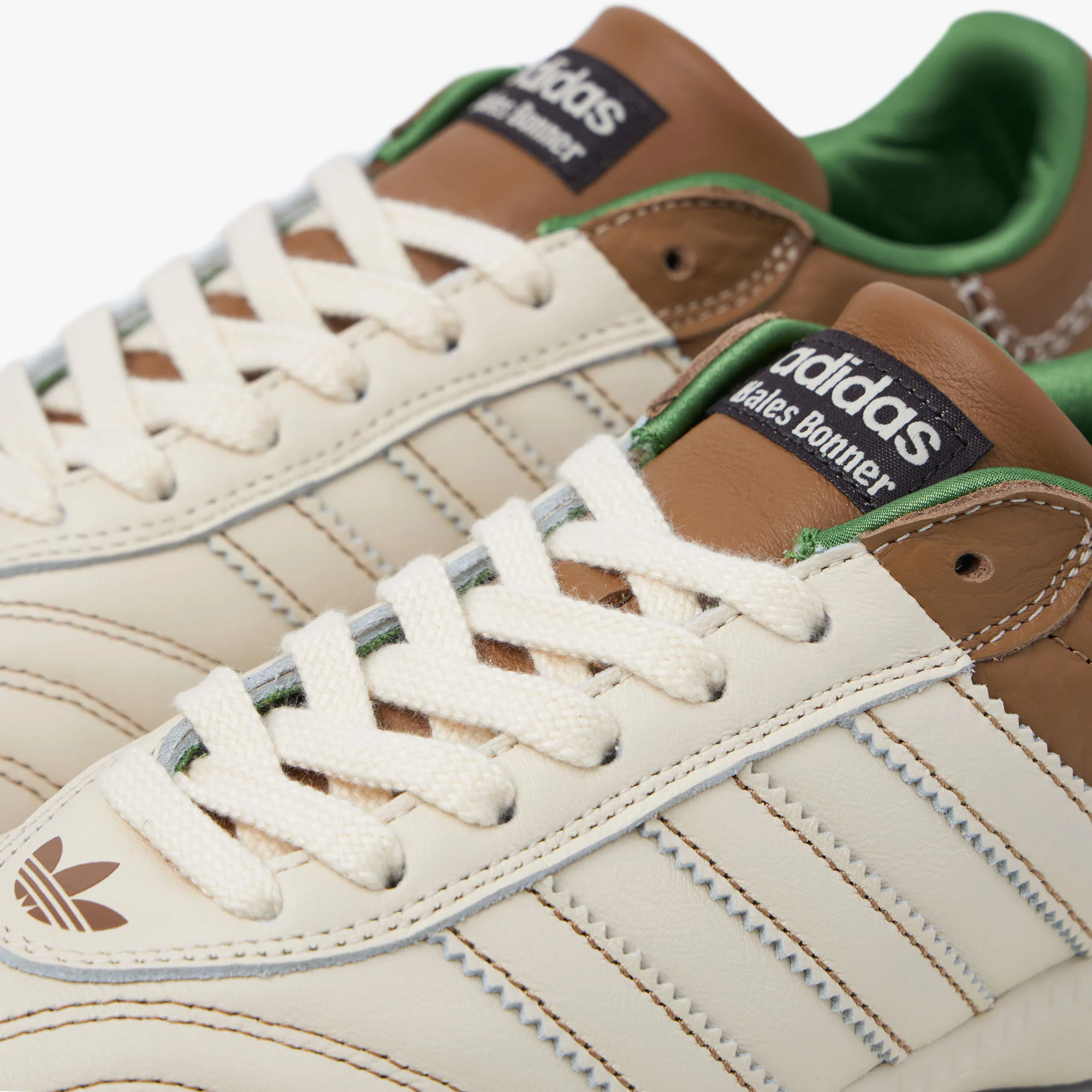adidas Originals x Wales Bonner Samba Millennium / Wonder White - Image 6