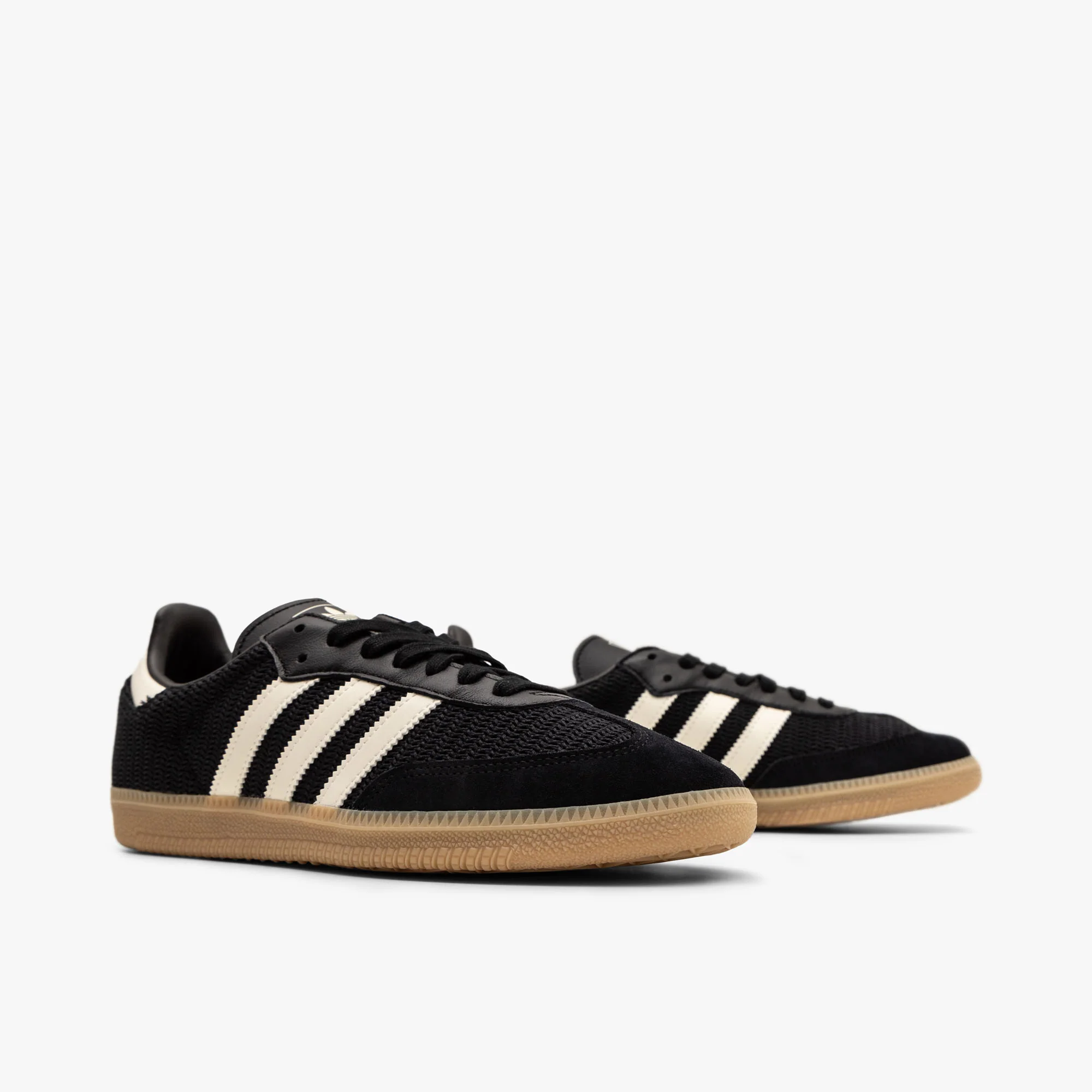 adidas Originals Samba OG Core Black / Cream White - Magic Beige - Image 3