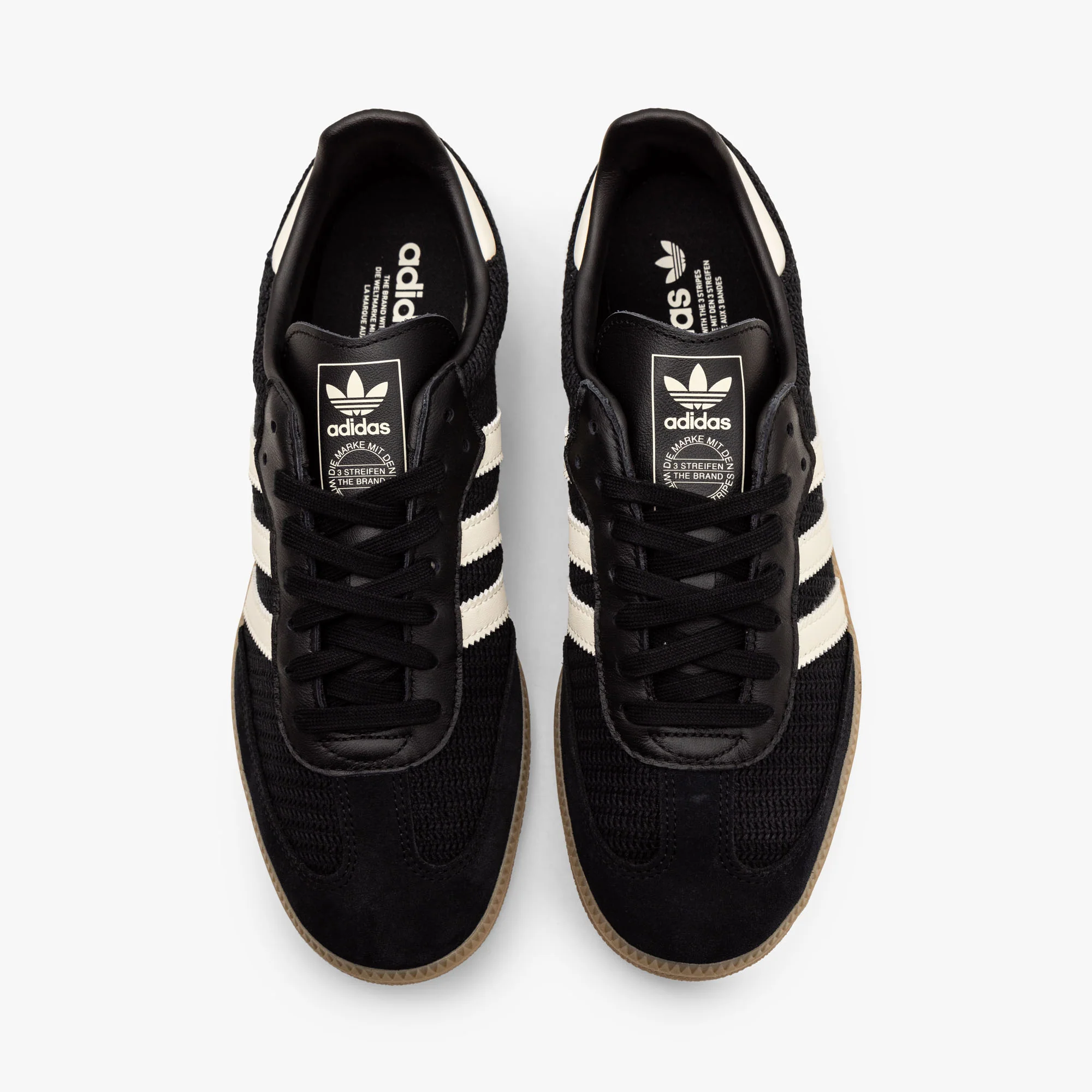 adidas Originals Samba OG Core Black / Cream White - Magic Beige - Image 5