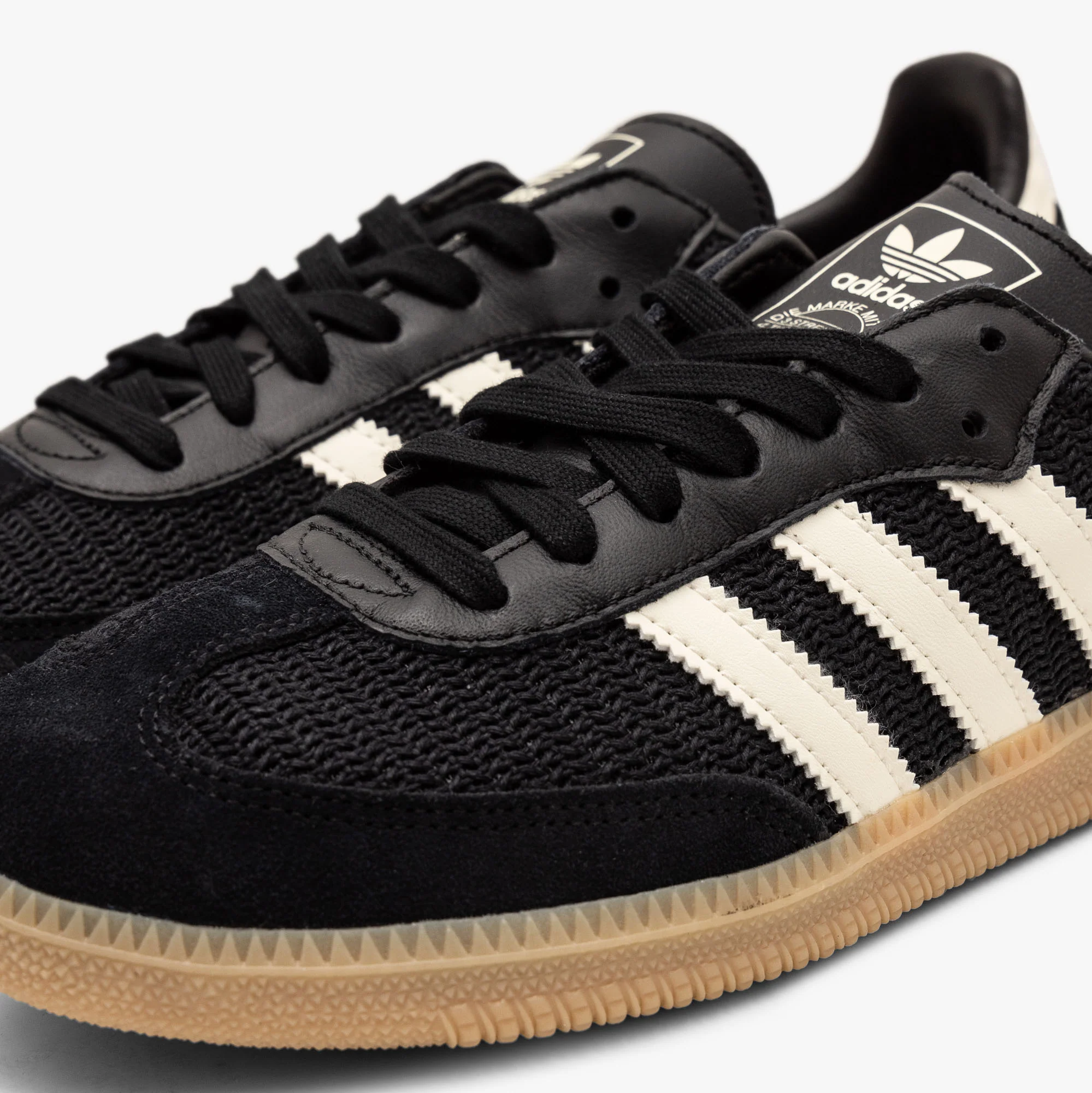 adidas Originals Samba OG Core Black / Cream White - Magic Beige - Image 7