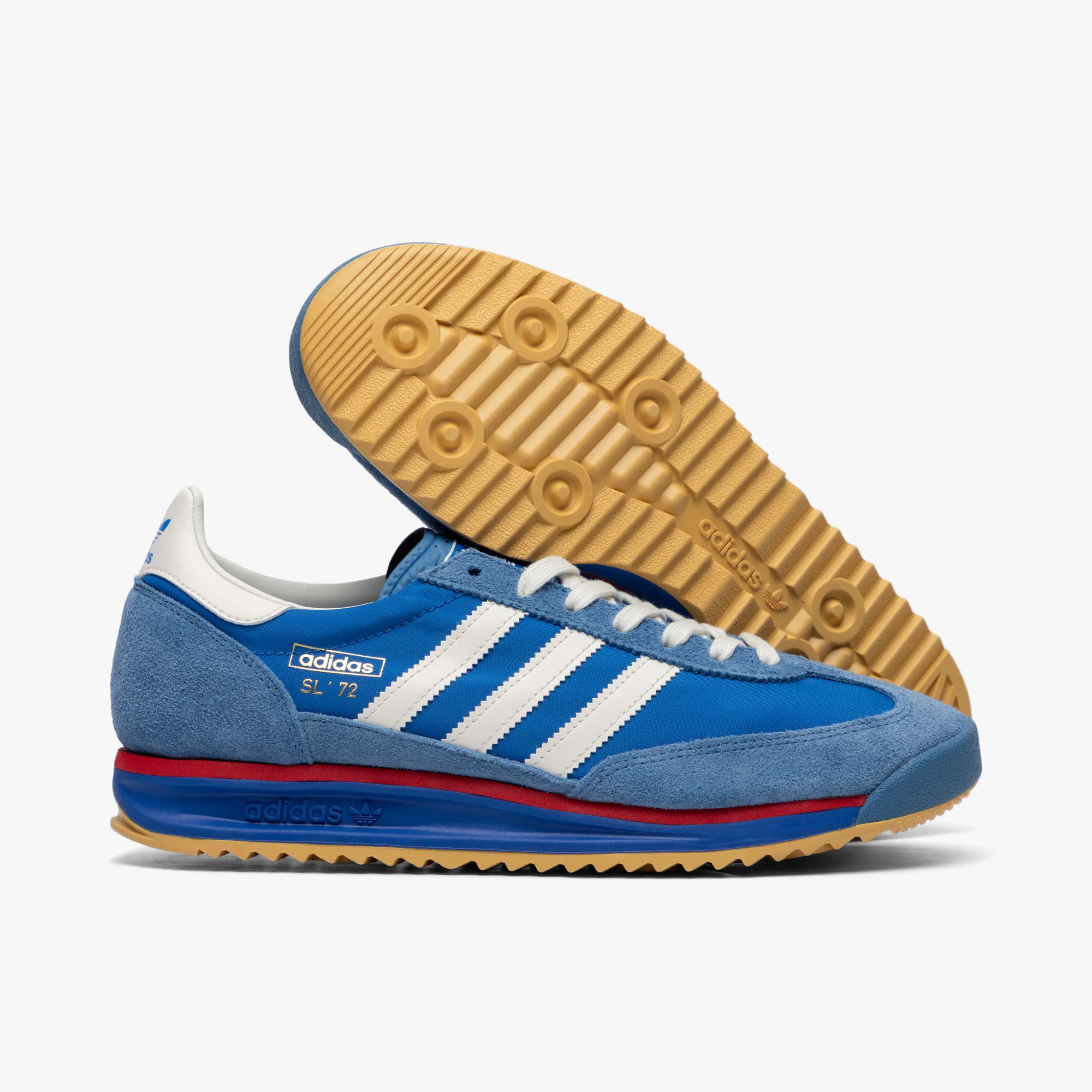 adidas Originals SL 72 RS Blue / Core White - Better Scarlet - Image 2