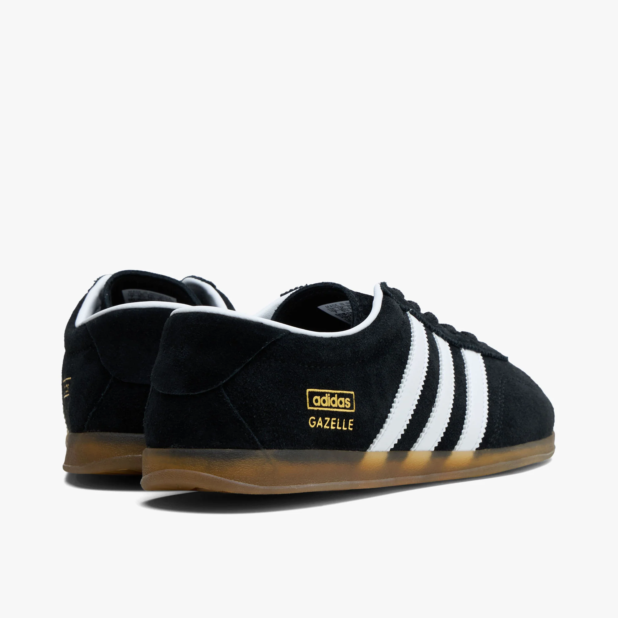 adidas Originals Women's Gazelle Lo Pro Core Black / Cloud White - Gum - Image 4