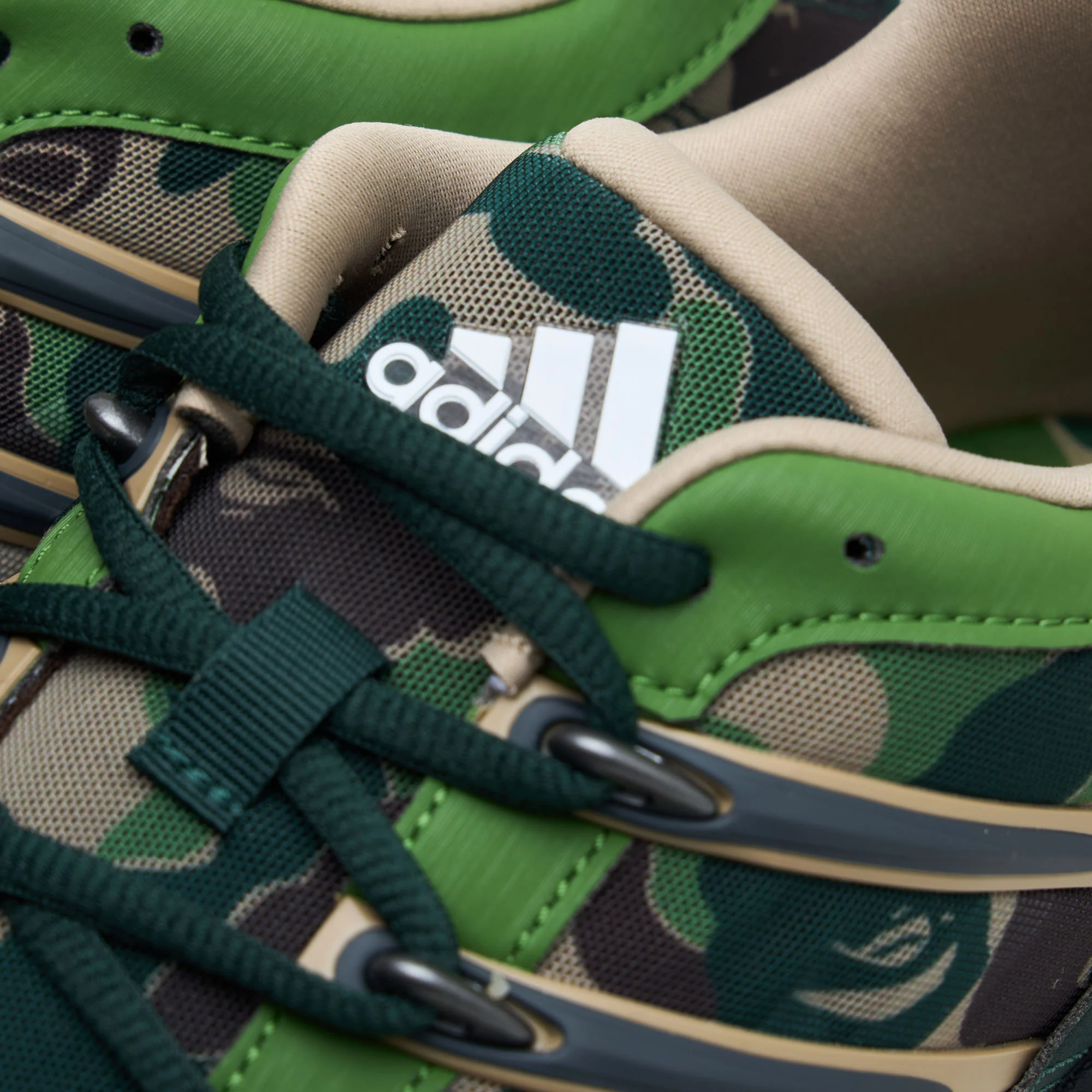adidas x BAPE Adistar HRMY Hemp / Iron Metallic - Off White - Image 7