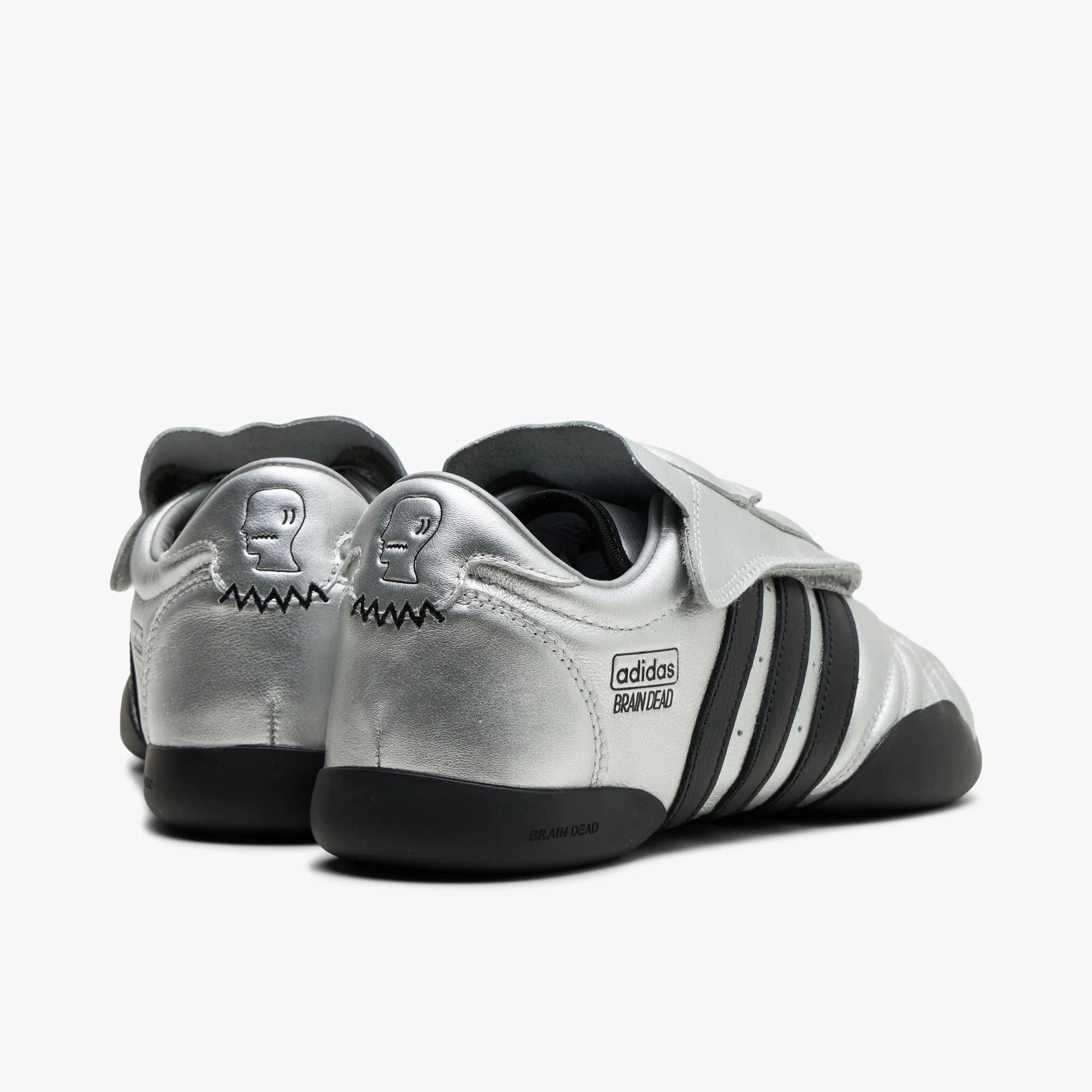 adidas x Brain Dead Taekwondo Silver Metallic / Core Black - Image 4