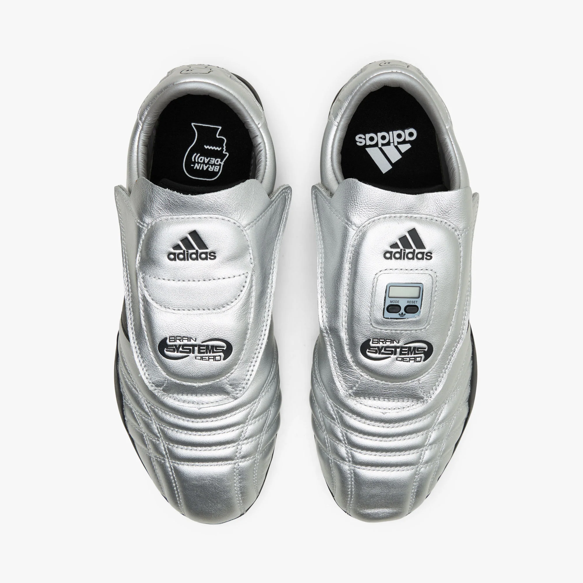 adidas x Brain Dead Taekwondo Silver Metallic / Core Black - Image 5
