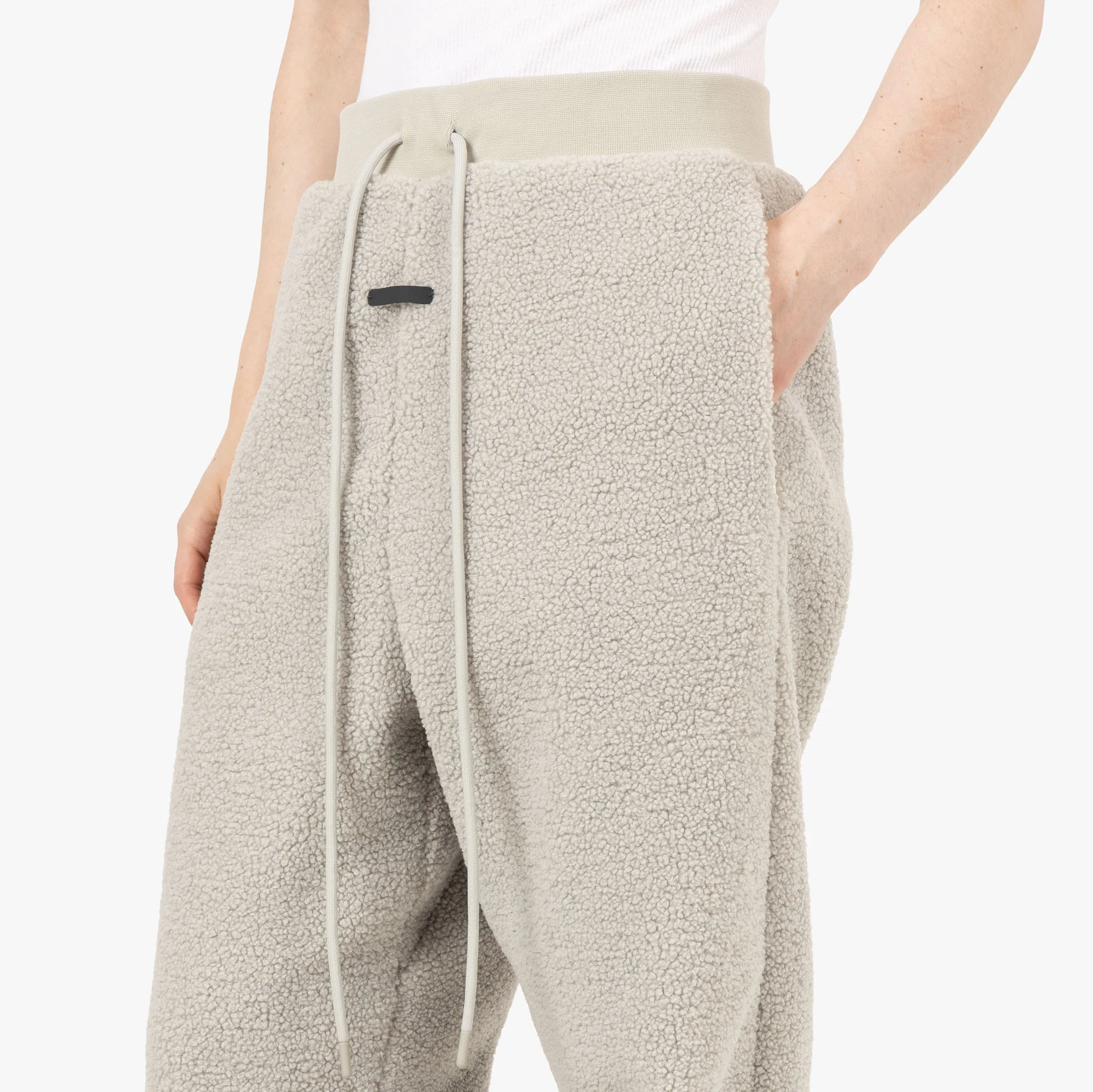 adidas x Fear of God Athletics Hike Pants / Sesame - Image 4