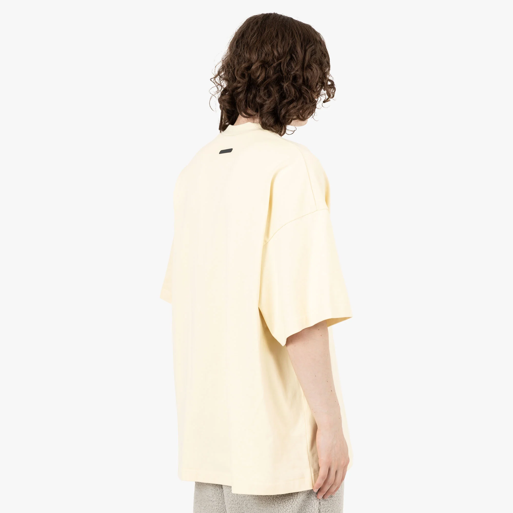 adidas X Fear Of God Athletics V Neck Tee Pale / Yellow - Image 3