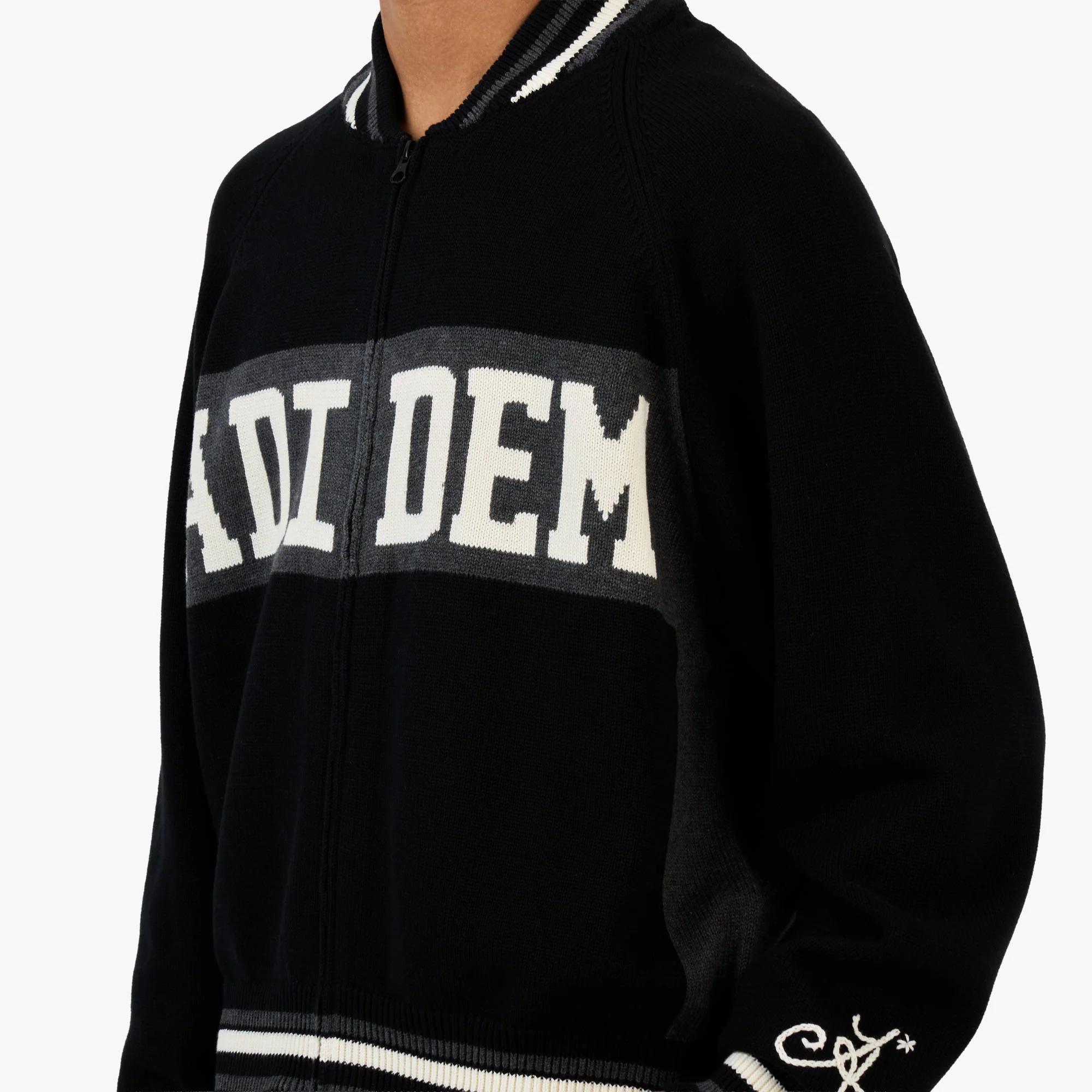 Adidem Astericks 3G Zip-Up Black - Image 4