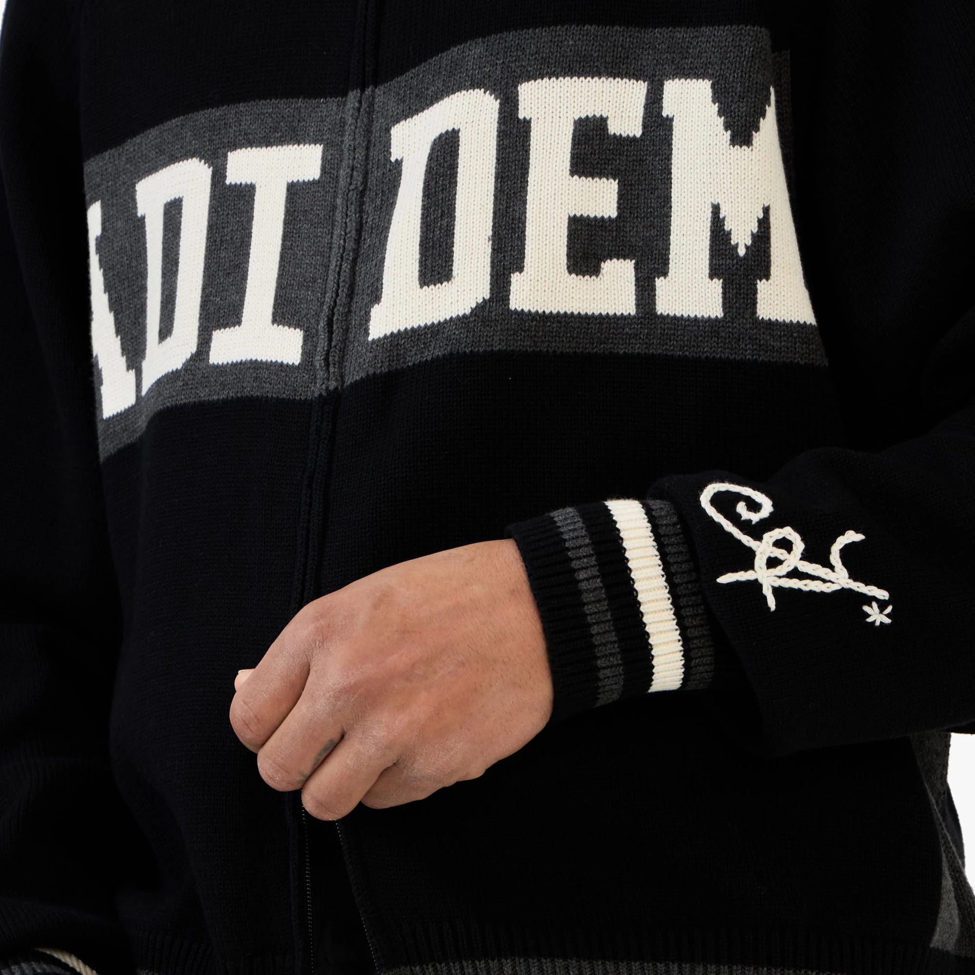 Adidem Astericks 3G Zip-Up Black - Image 6