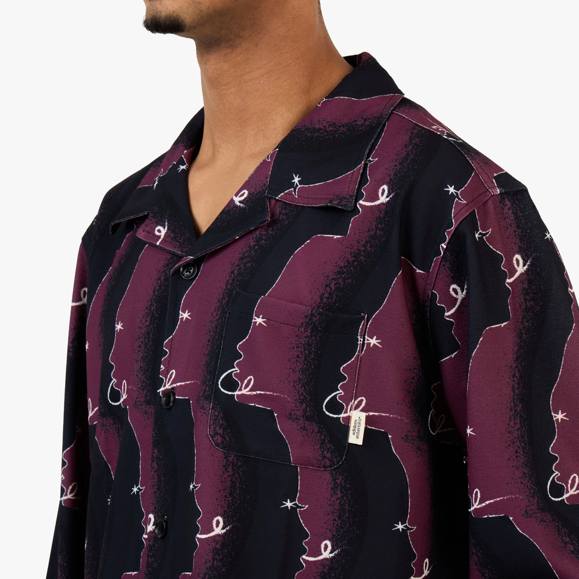 Adidem Astericks Face Camp Collar Dark - Image 4
