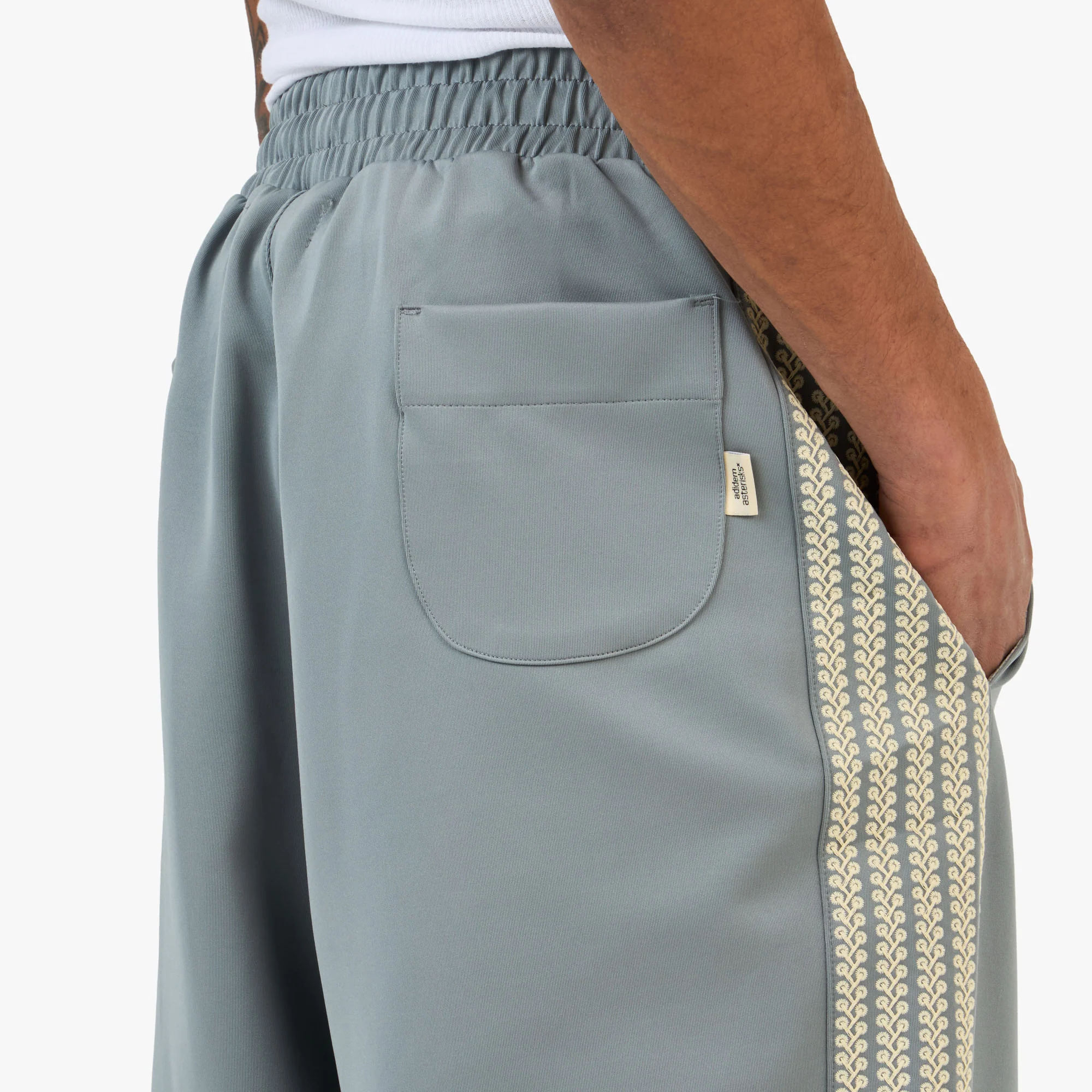 Adidem Asterisks Weave Track Pants / Teal - Image 5