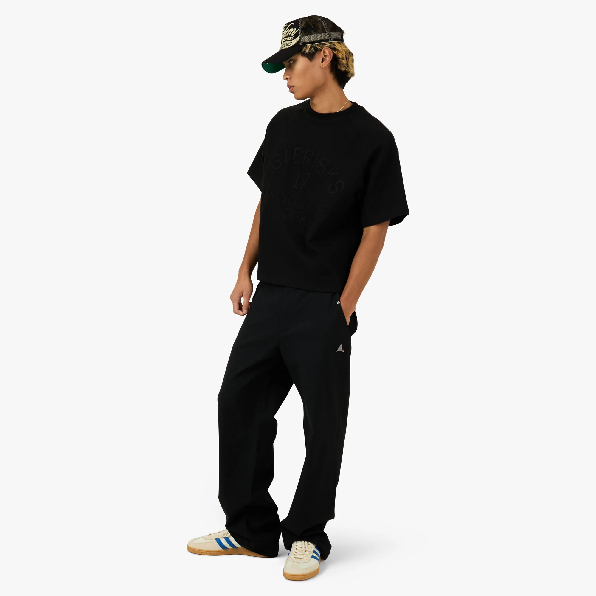 Adidem Asterisks Collegiate Shirt Black - Image 6