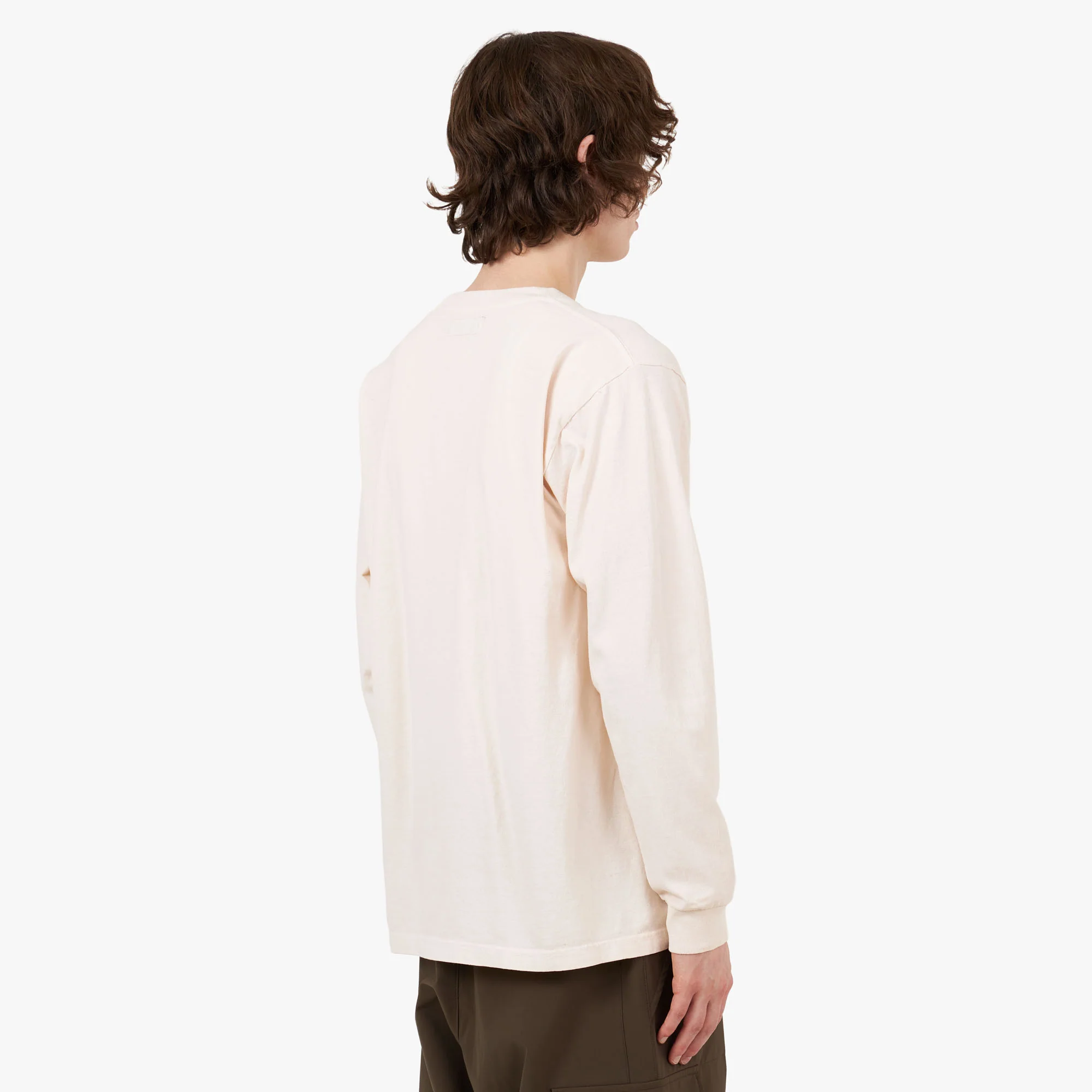 Afield Out STONE L/S T-Shirt Bone - Image 3