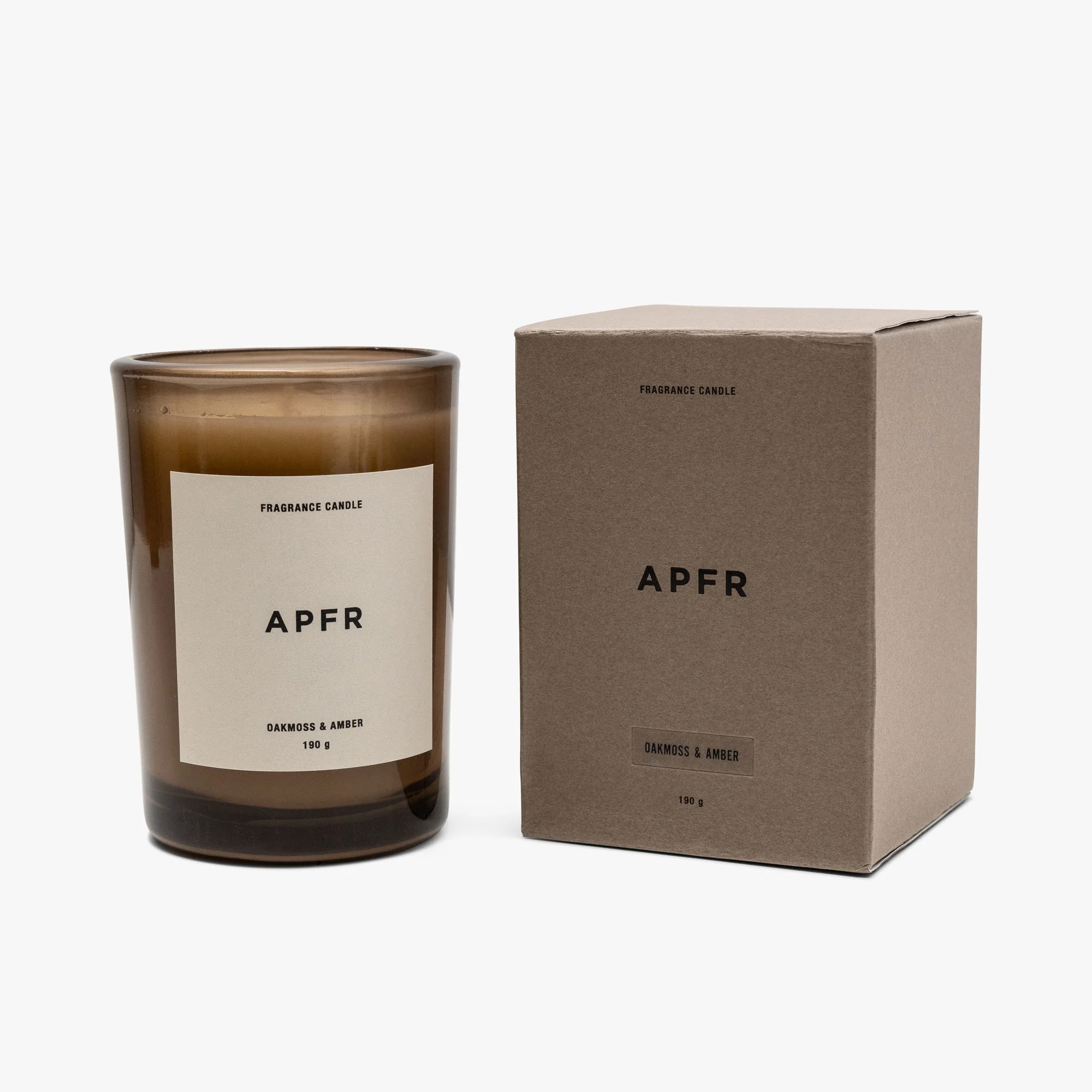 APFR Fragrance Candle Oakmoss / Amber - Image 2