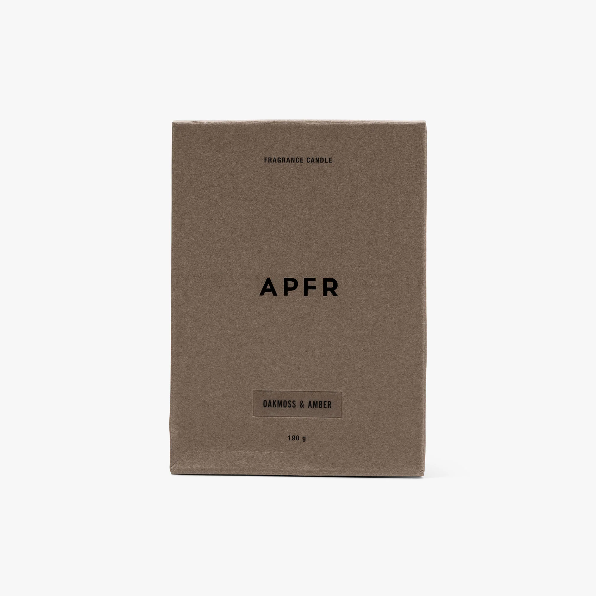 APFR Fragrance Candle Oakmoss / Amber - Image 4