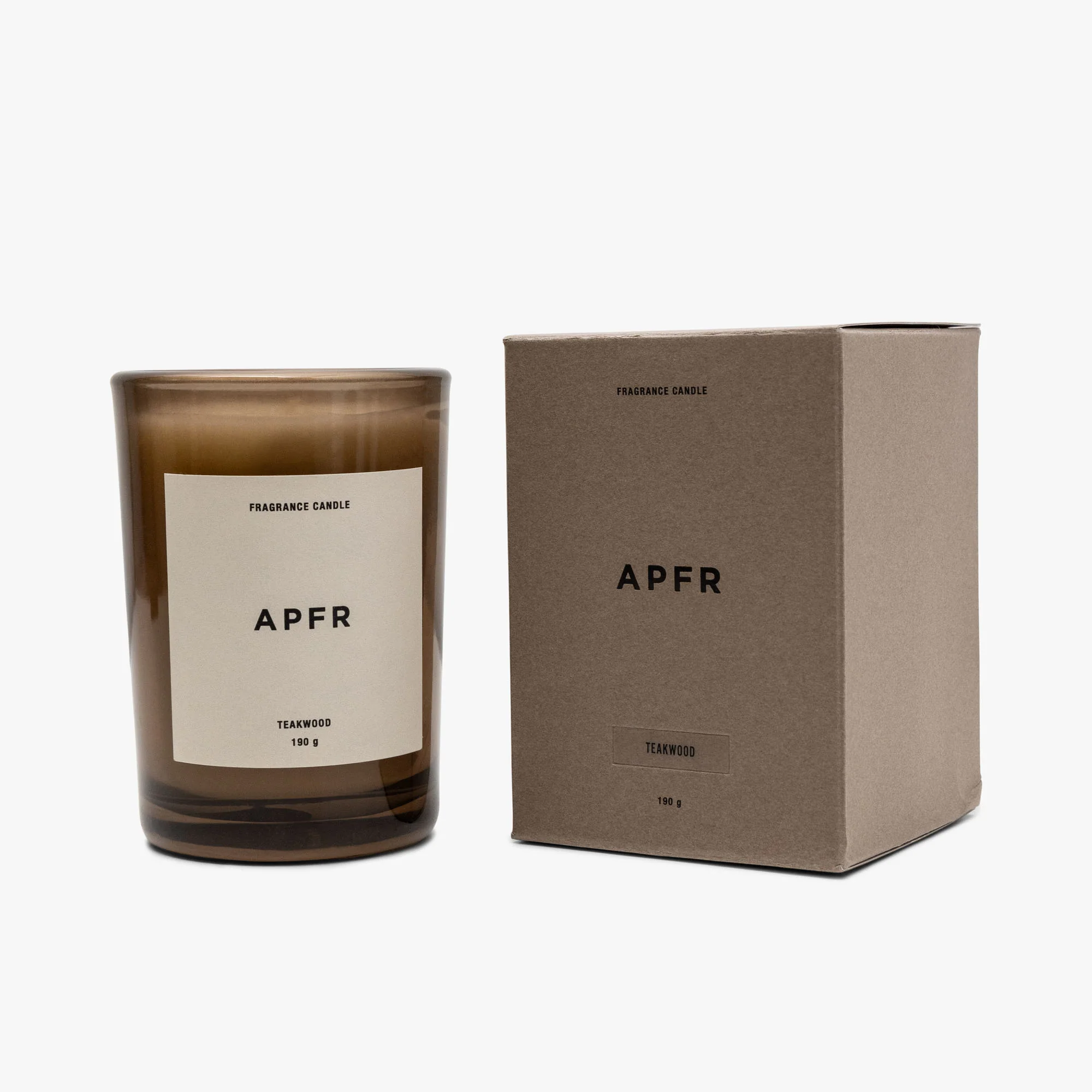 APFR Fragrance Candle Teakwood - Image 2